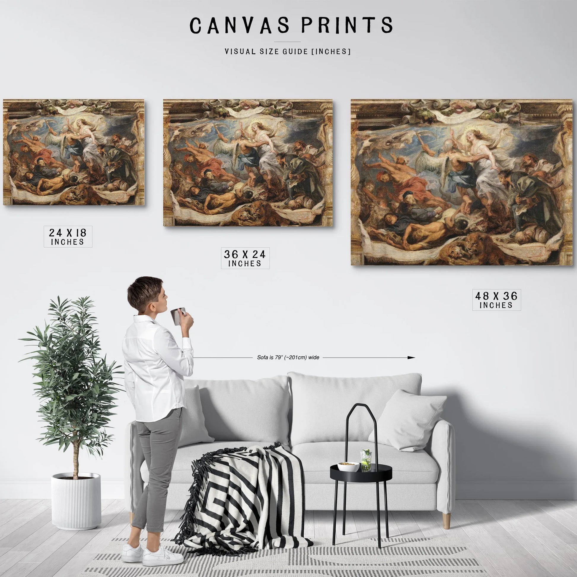 The Triumph Of Truth Over Heresy By Peter Paul Rubens Fine Art Print