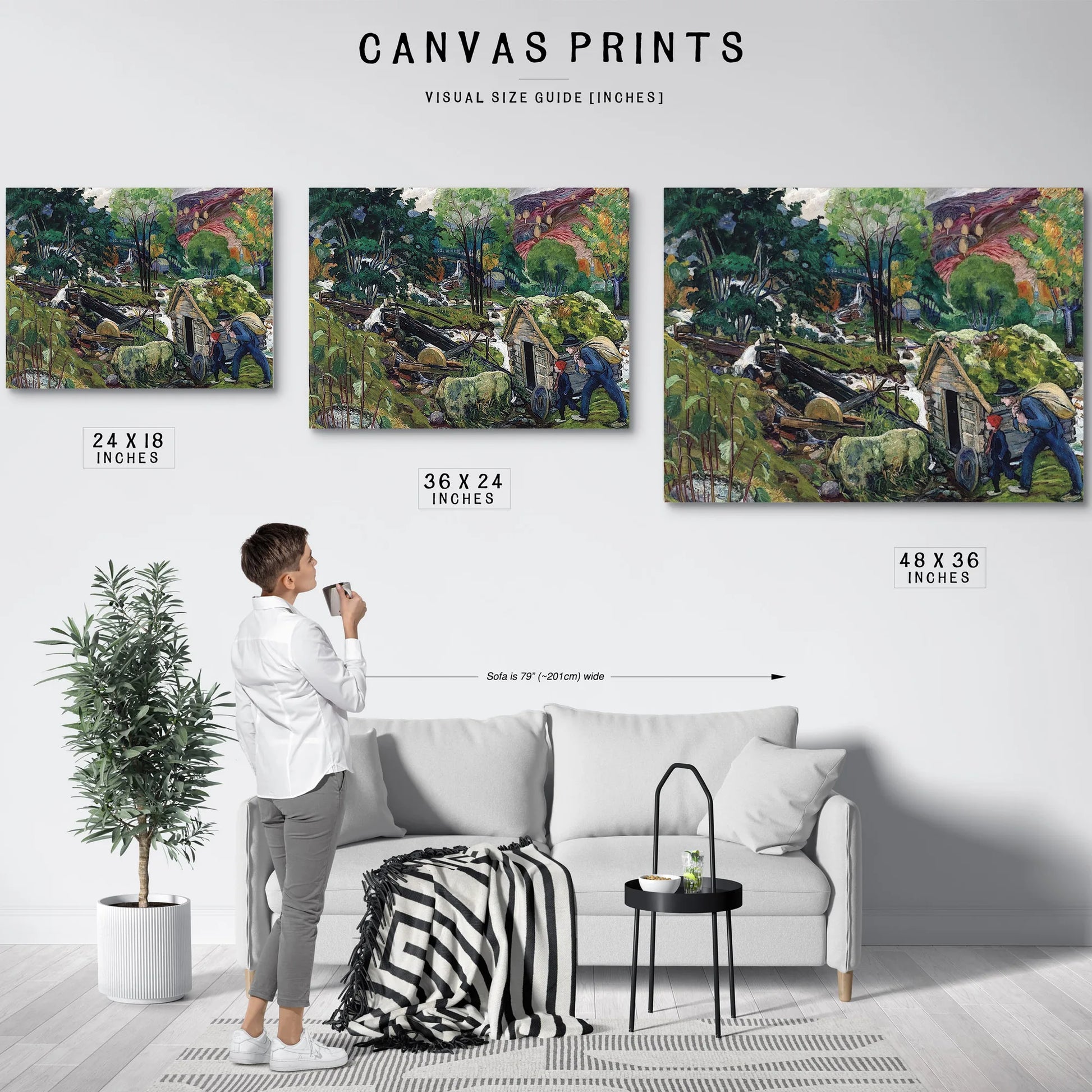 Milling Weather 1 By Nicolai Astrup Fine Art Print