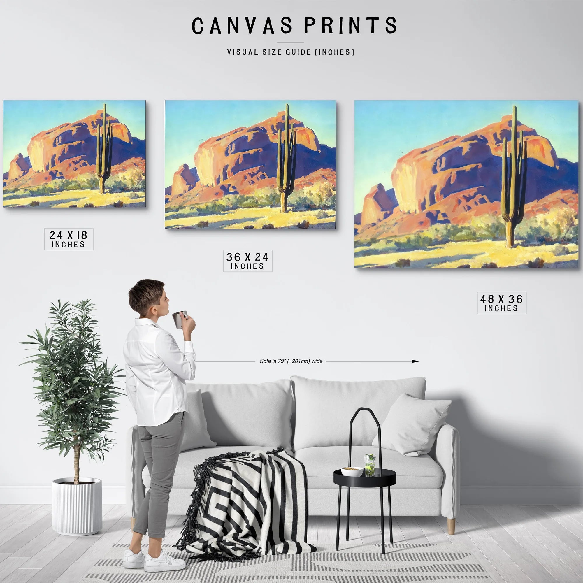 Red Rock Cactus By Maynard Dixon Fine Art Print