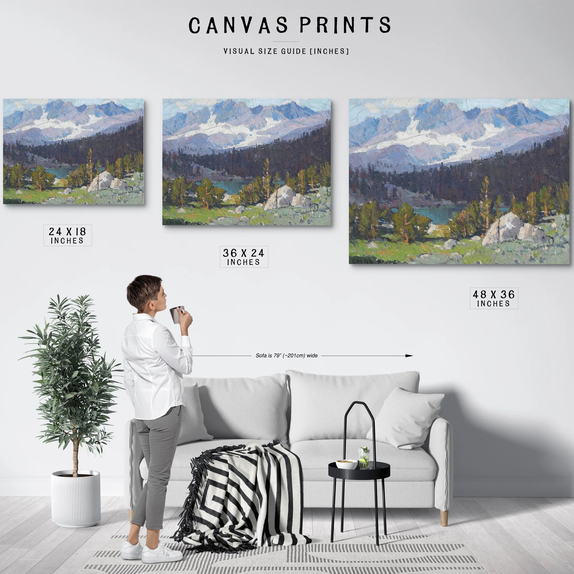 High Sierras By Edgar Payne Fine Art Print