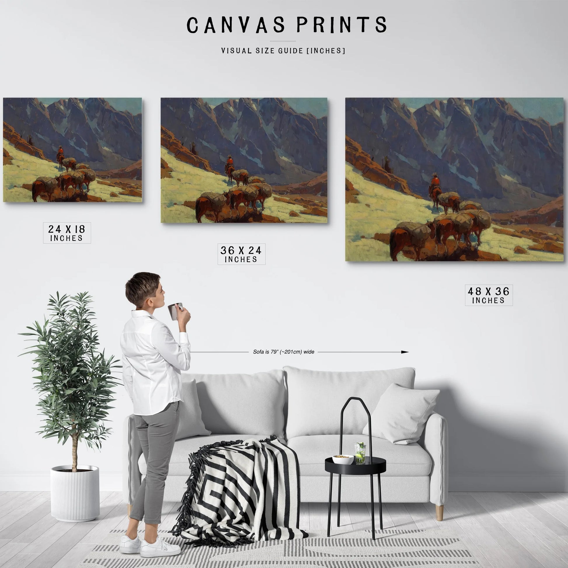 Sierra Pass By Edgar Payne Fine Art Print