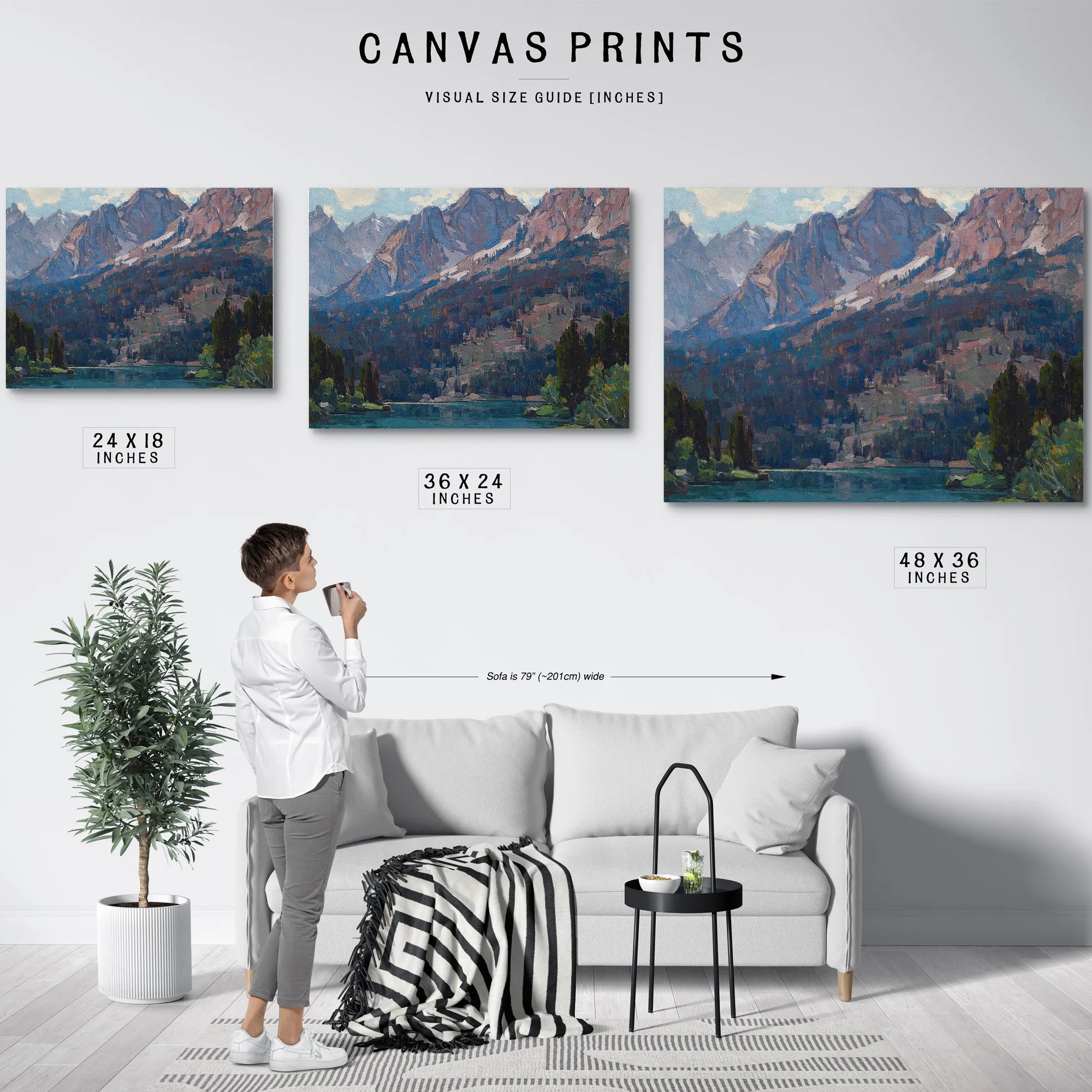 Rugged Peaks By Edgar Payne Fine Art Print