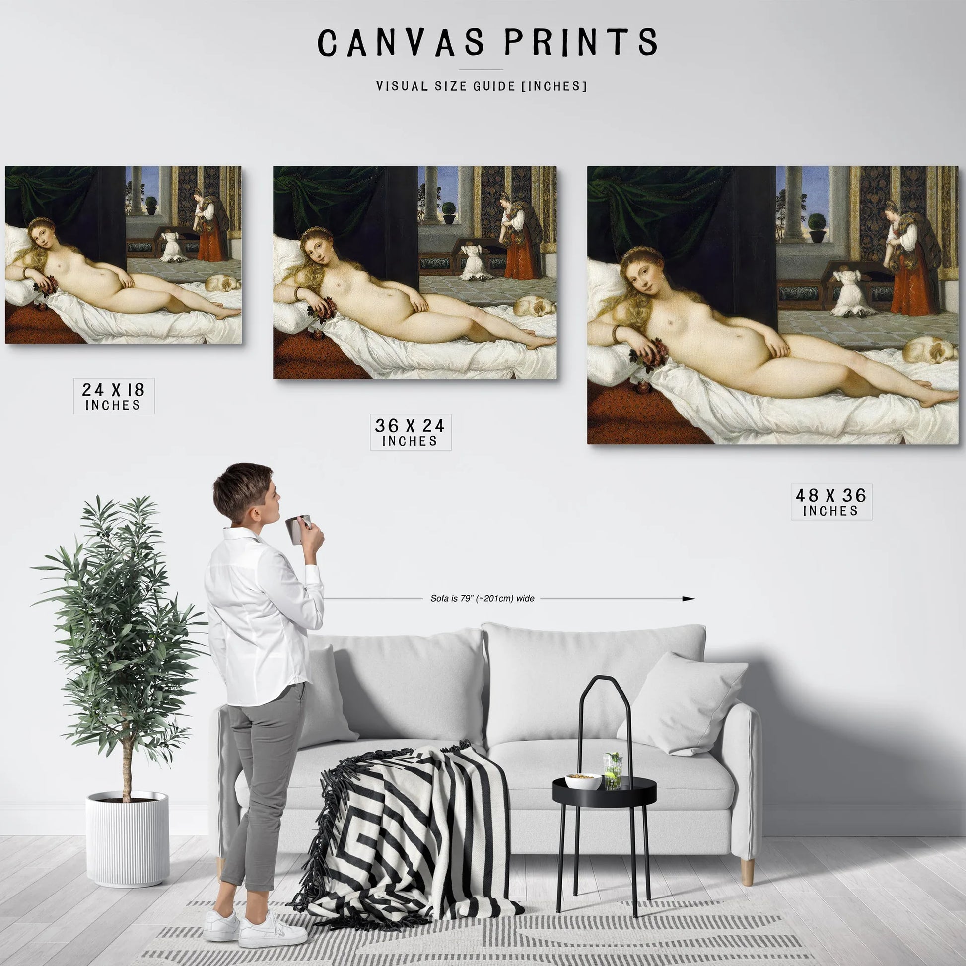 Venus Of Urbino By Titian Fine Art Print