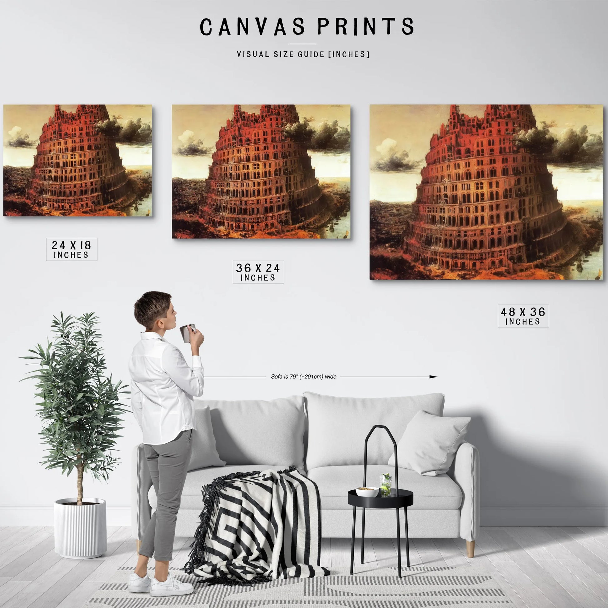 The Little Tower Of Babel 2 By Pieter Bruegel Fine Art Print