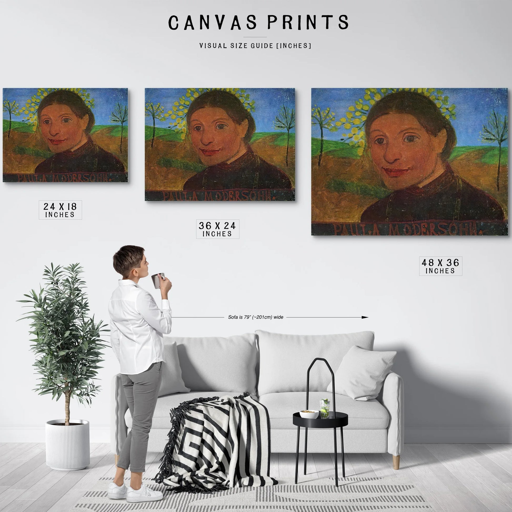 Self Portrait 3 By Paula Modersohn Becker Fine Art Print