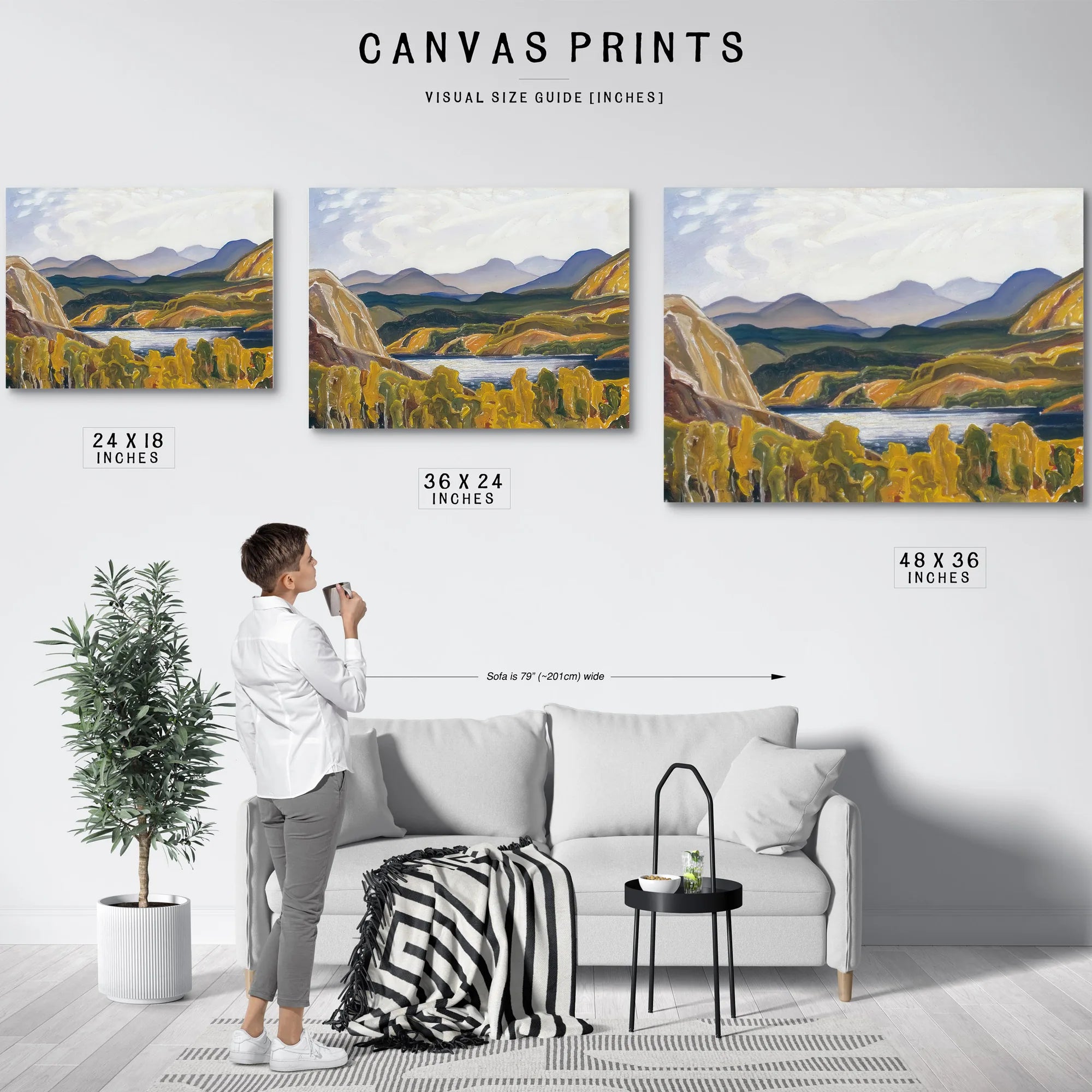 La Cloche Mountain And Lake By Frank Carmichael Fine Art Print