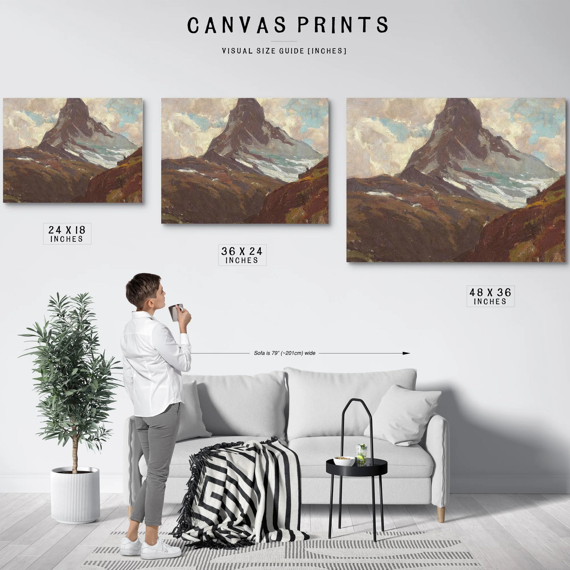 The Matterhorn In Summer By Edgar Payne Fine Art Print