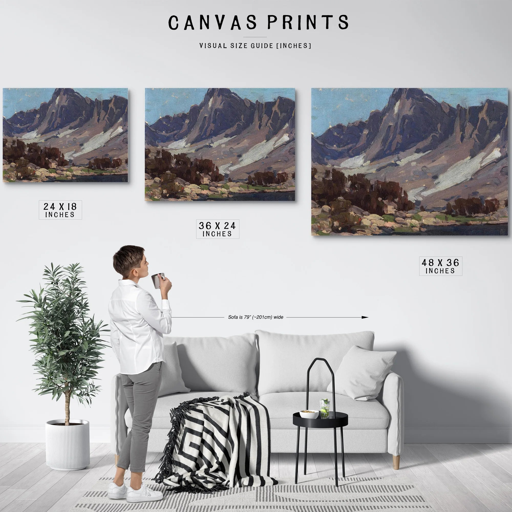 Sierra Landscape By Edgar Payne Fine Art Print