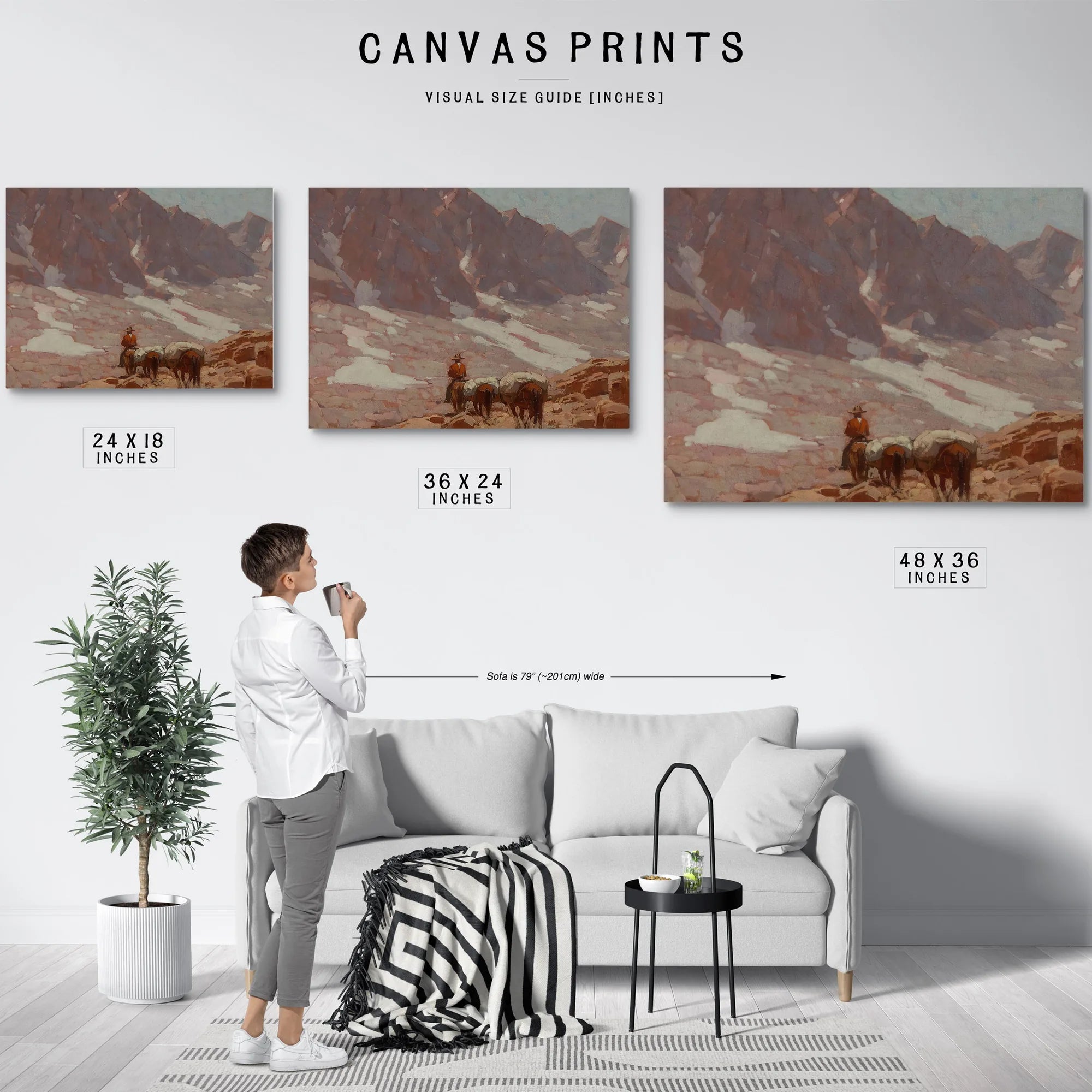 Bishop Pass Trail By Edgar Payne Fine Art Print