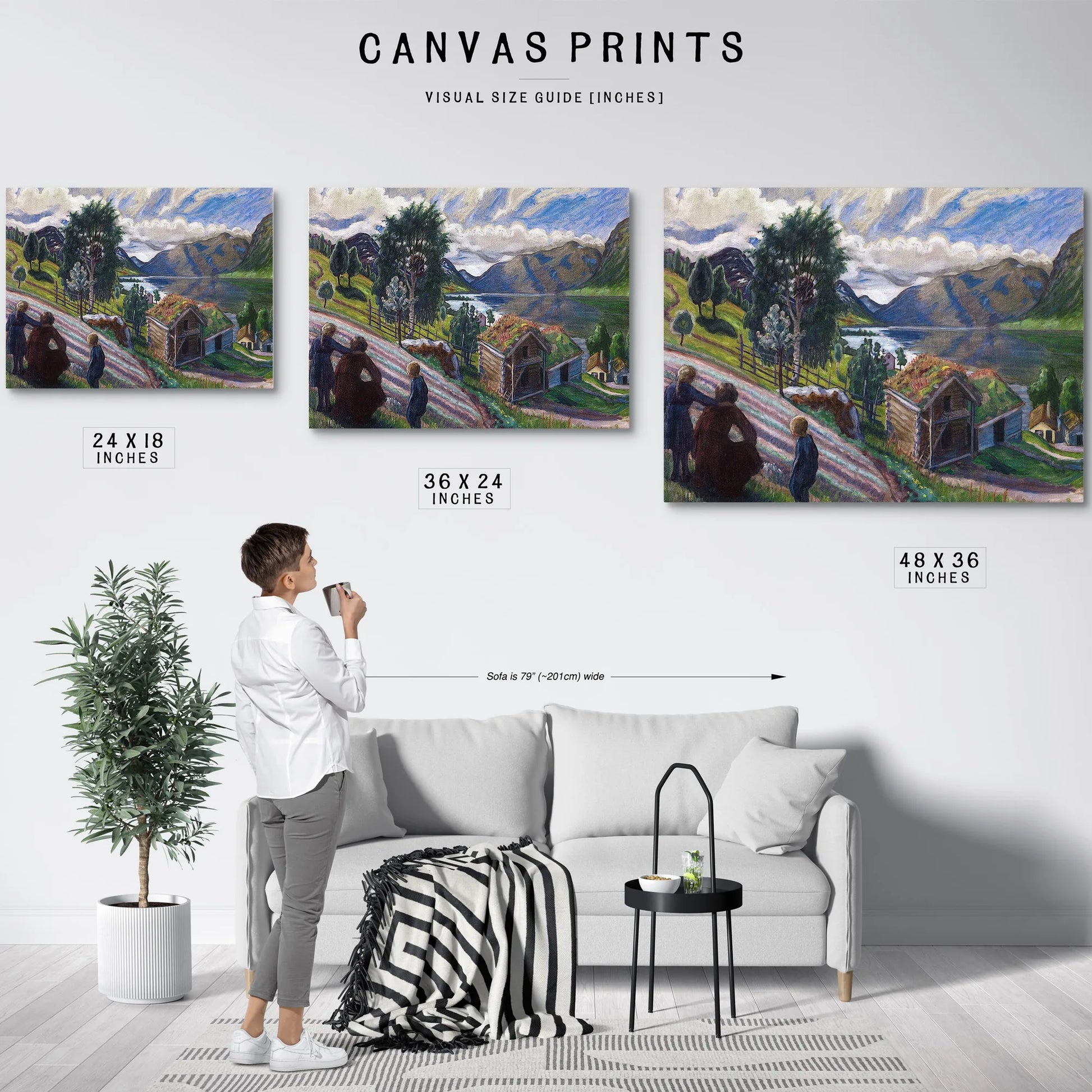 Growing Season Weather By Nicolai Astrup Fine Art Print