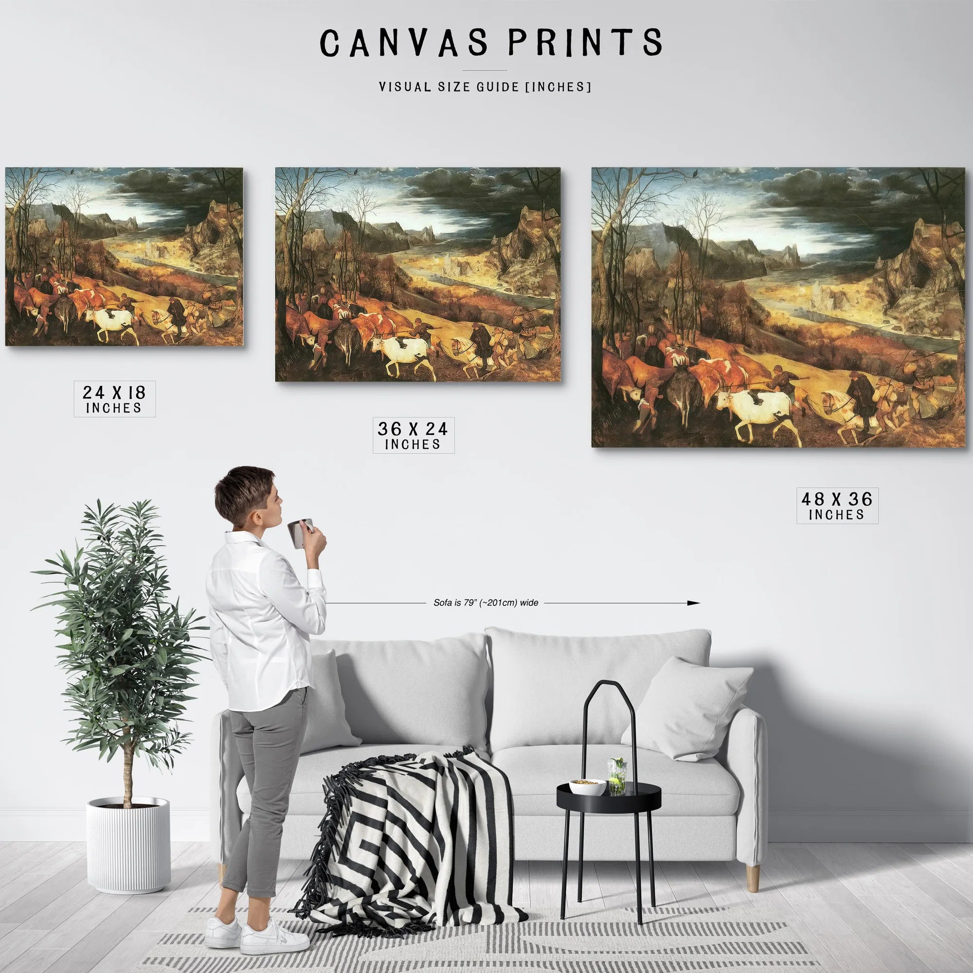 The Return Of The Herd 1565 By Pieter Bruegel Fine Art Print