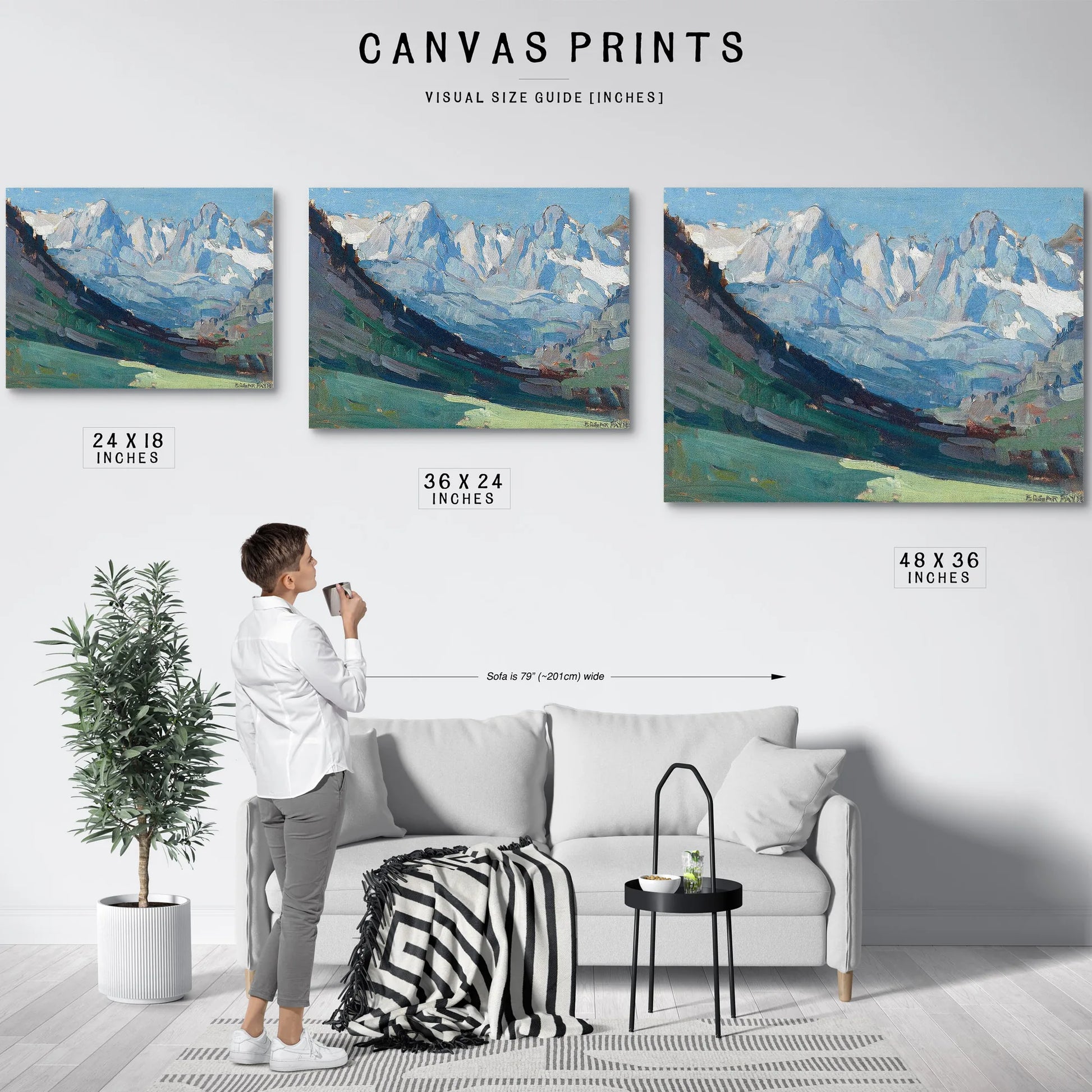The Eastern Sierra By Edgar Payne Fine Art Print