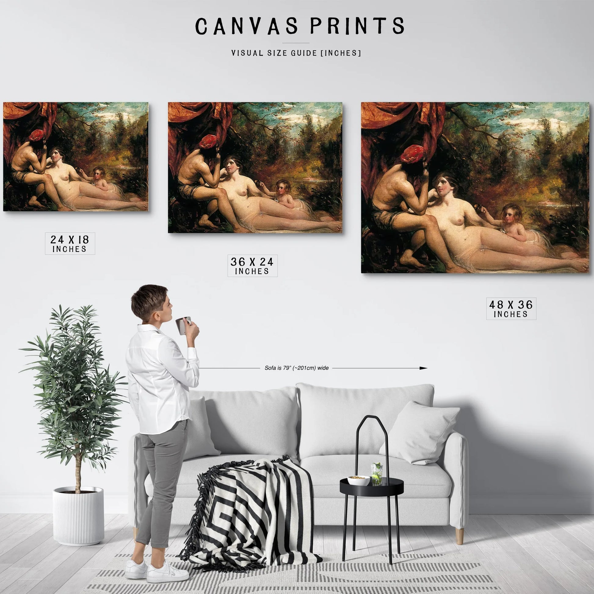 Flowers Of The Forest By William Etty Fine Art Print