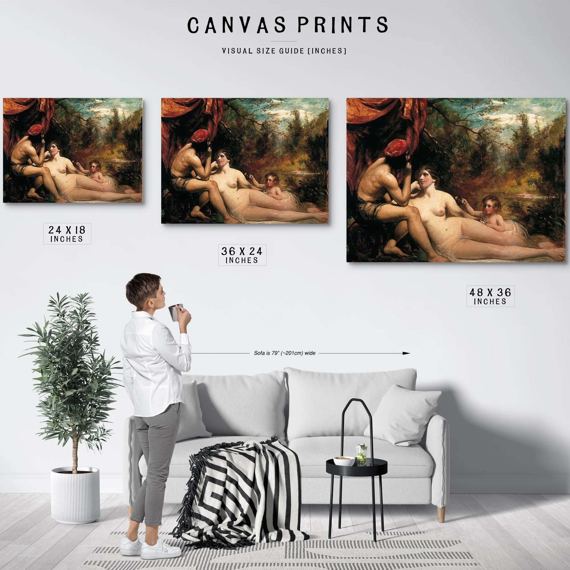 Flowers Of The Forest By William Etty Fine Art Print