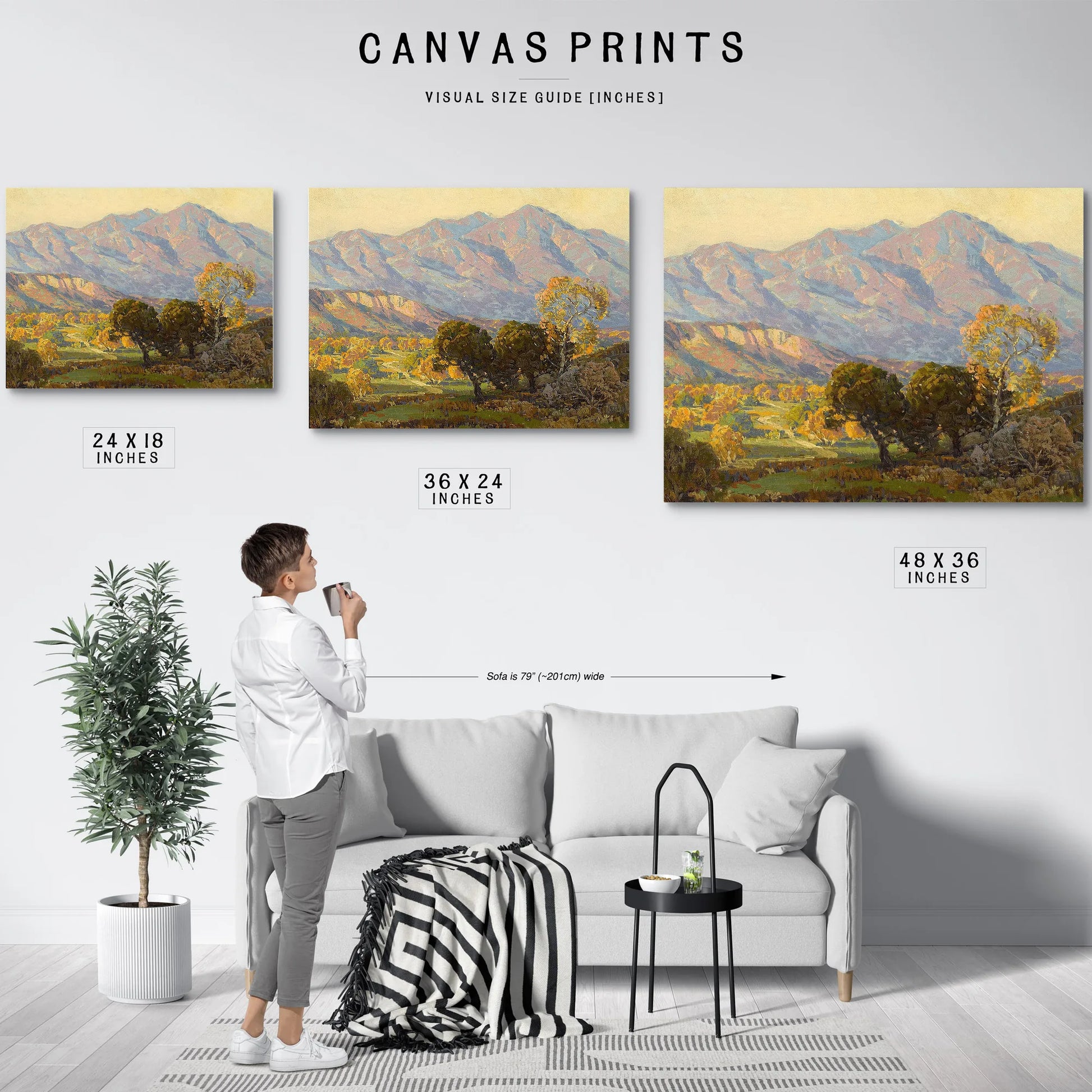 Canyon Mission Viejo, Capistrano By Edgar Payne Fine Art Print