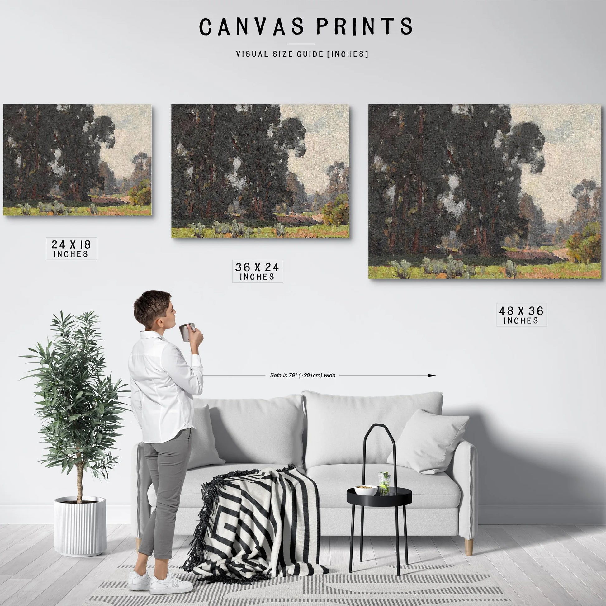 A Grove Of Trees By Edgar Payne Fine Art Print