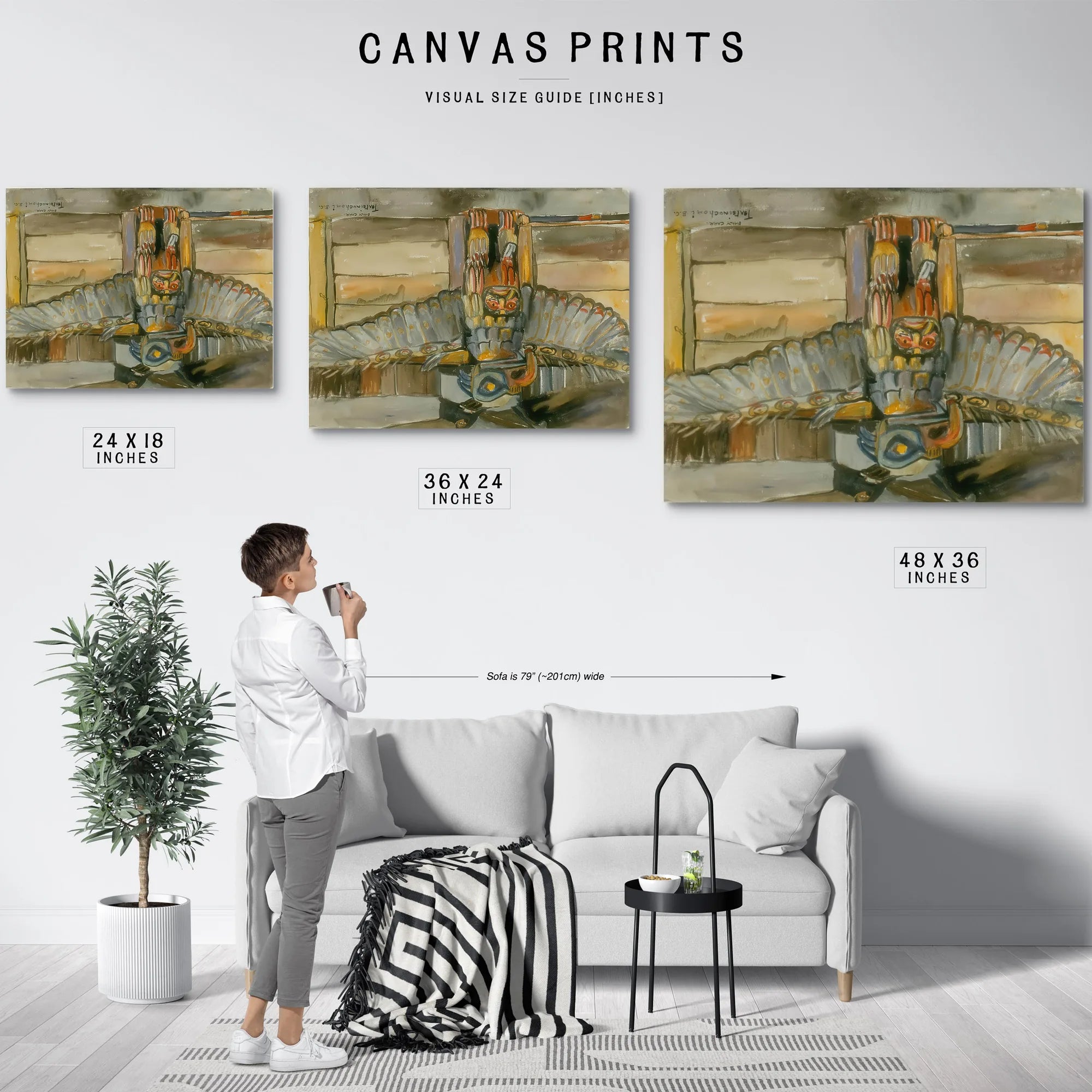 Tsatsisnukomi Bc By Emily Carr Fine Art Print