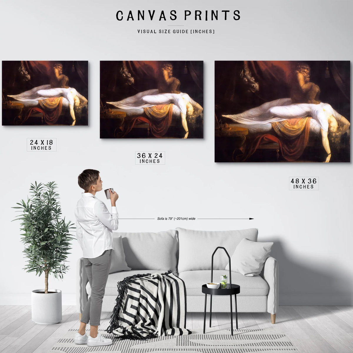 The Nightmare By Henry Fuseli Fine Art Print