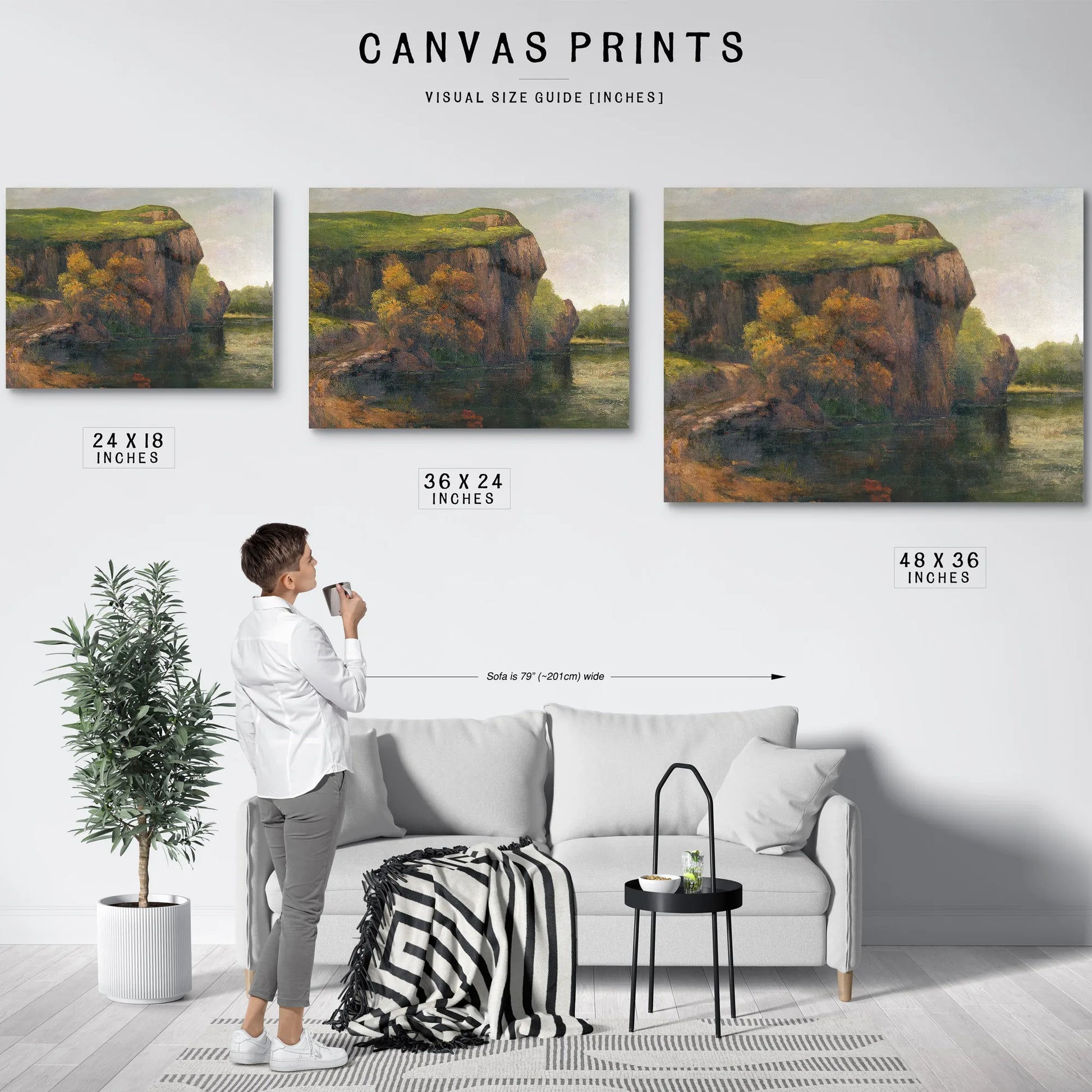 Rocky Cliffs By Jean Desire Gustave Courbet Fine Art Print