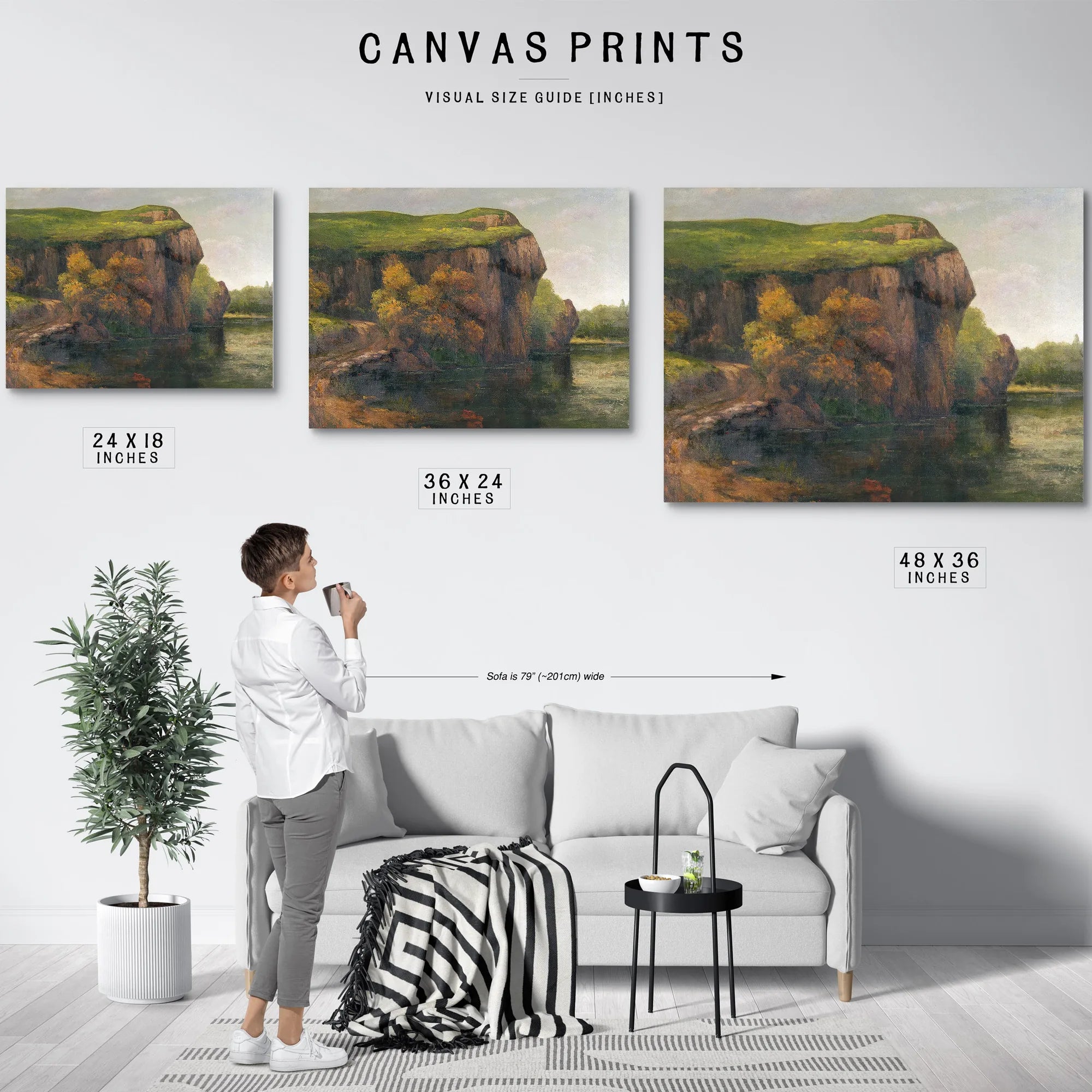 Rocky Cliffs By Jean Desire Gustave Courbet Fine Art Print