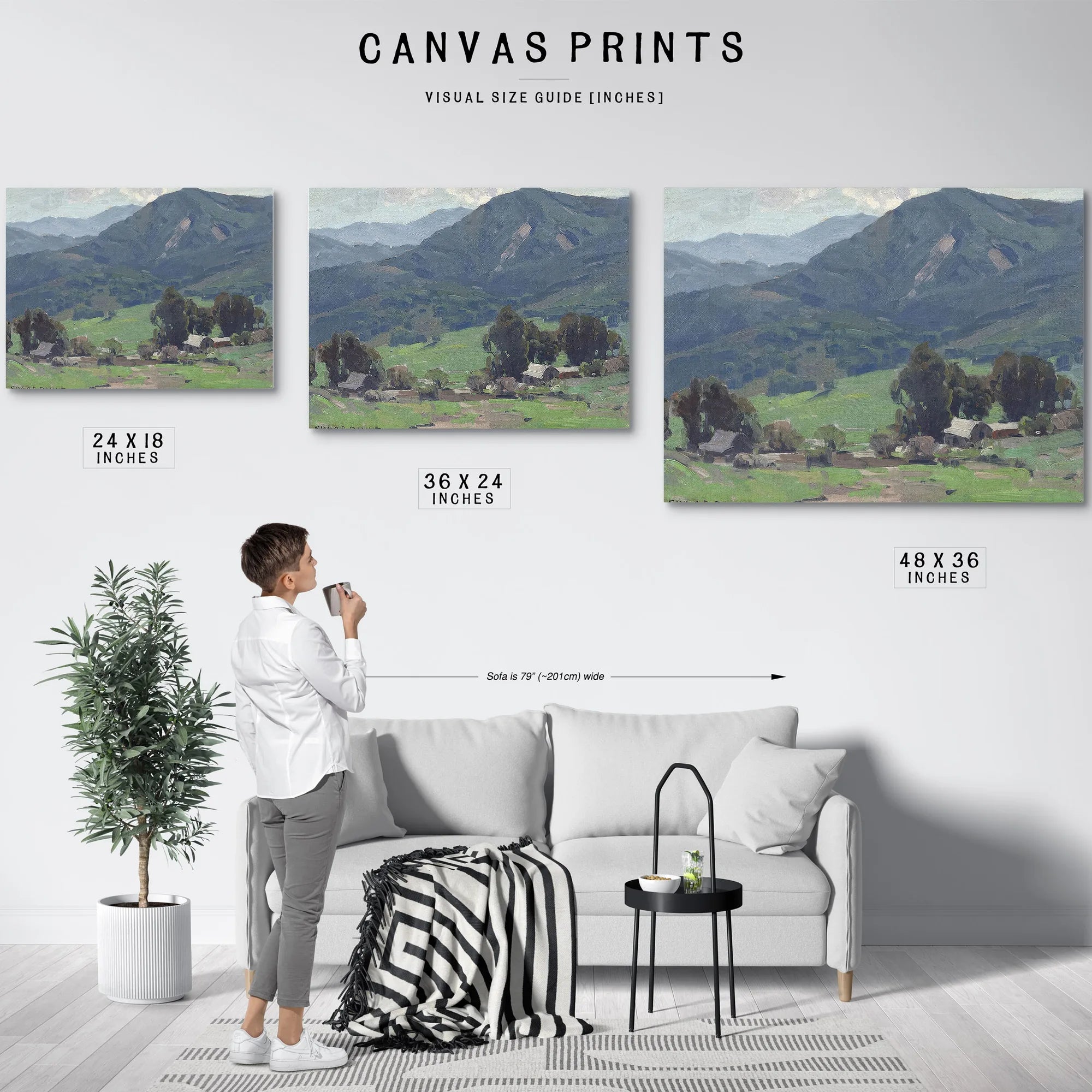 Scene Near Calabasas By Edgar Payne Fine Art Print