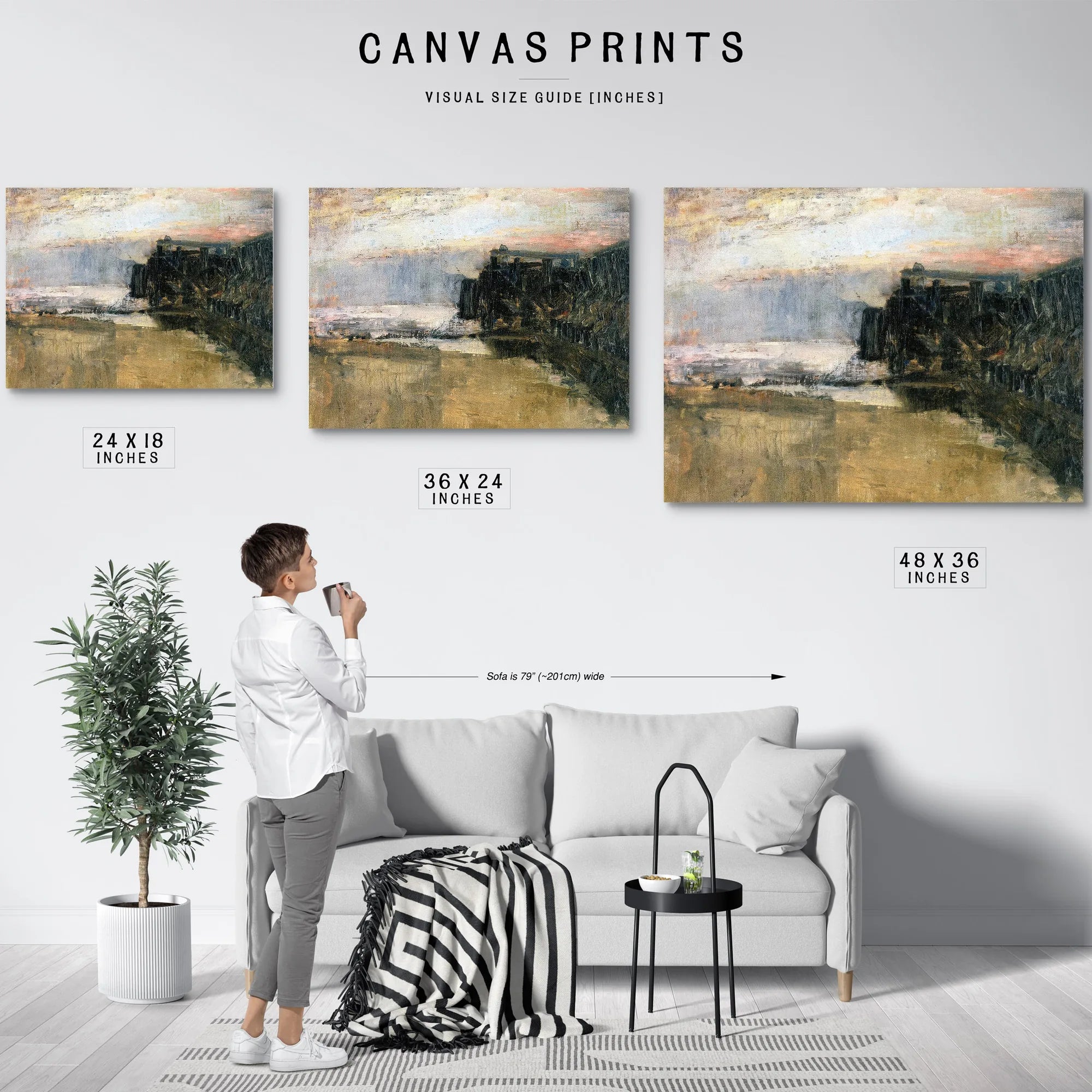 The Pier By James Ensor Fine Art Print