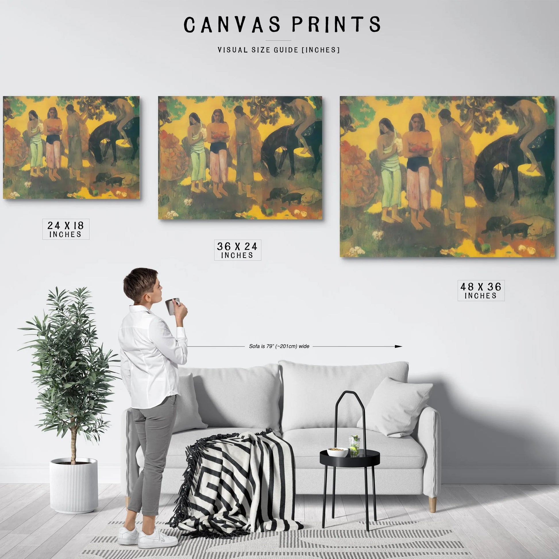 Ruperupe (Gathering Fruit) By Paul Gauguin Fine Art Print