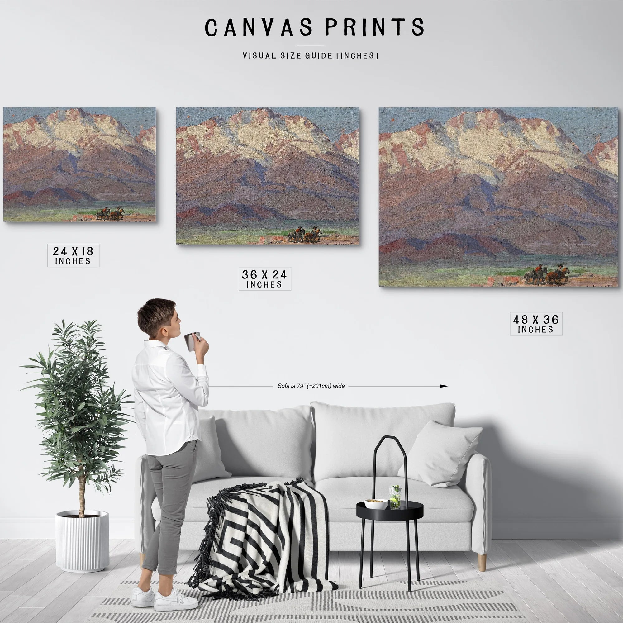Owens Valley At Big Pine By Edgar Payne Fine Art Print