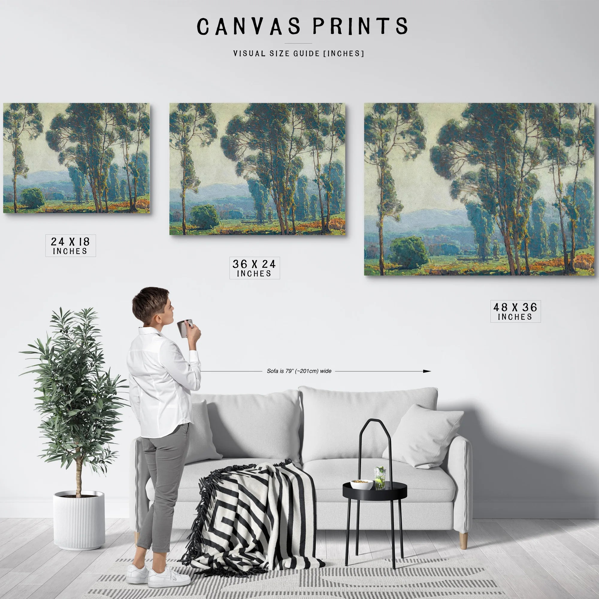 Eucalyptus Trees By Edgar Payne Fine Art Print