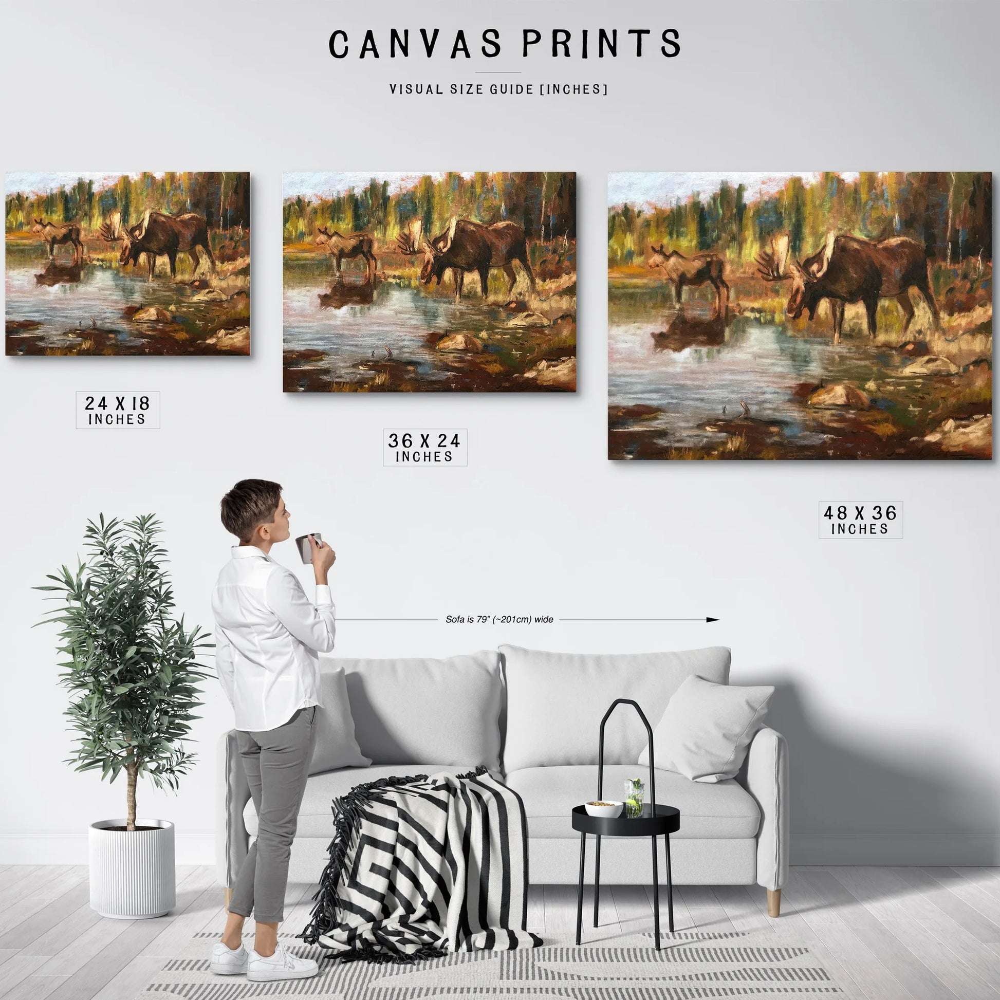 Feeding Time By Carl Rungius Fine Art Print