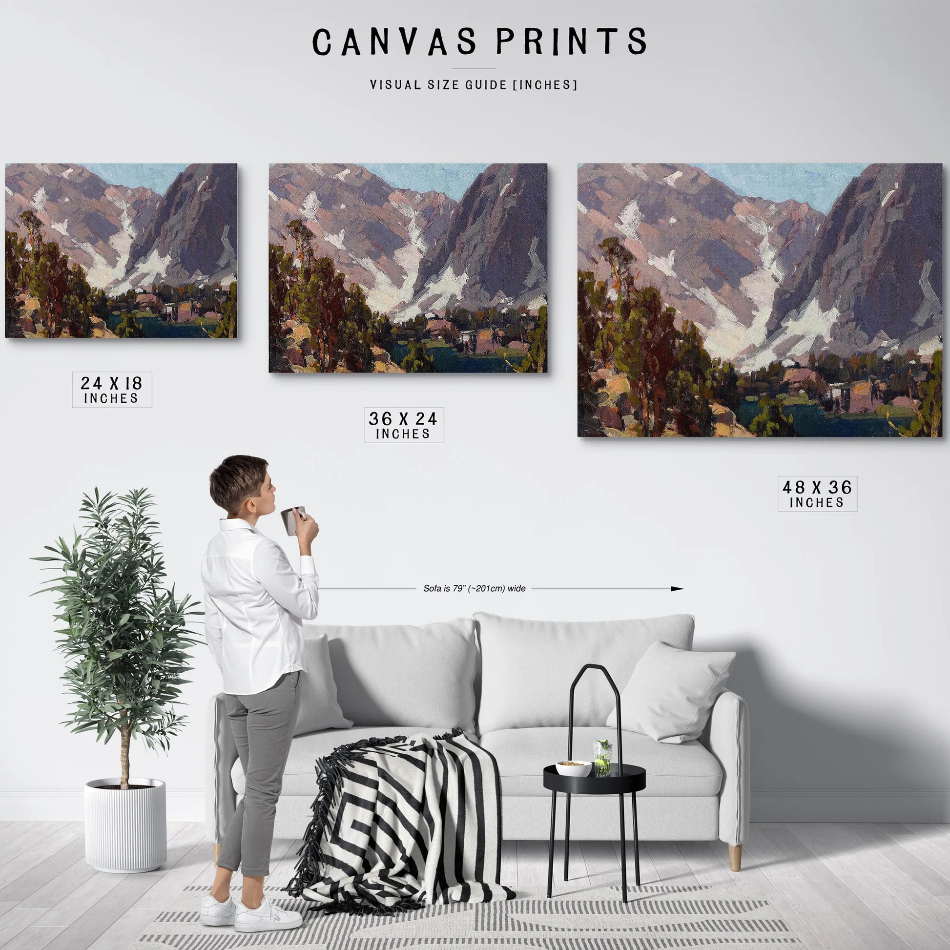 Sierra Snows By Edgar Payne Fine Art Print
