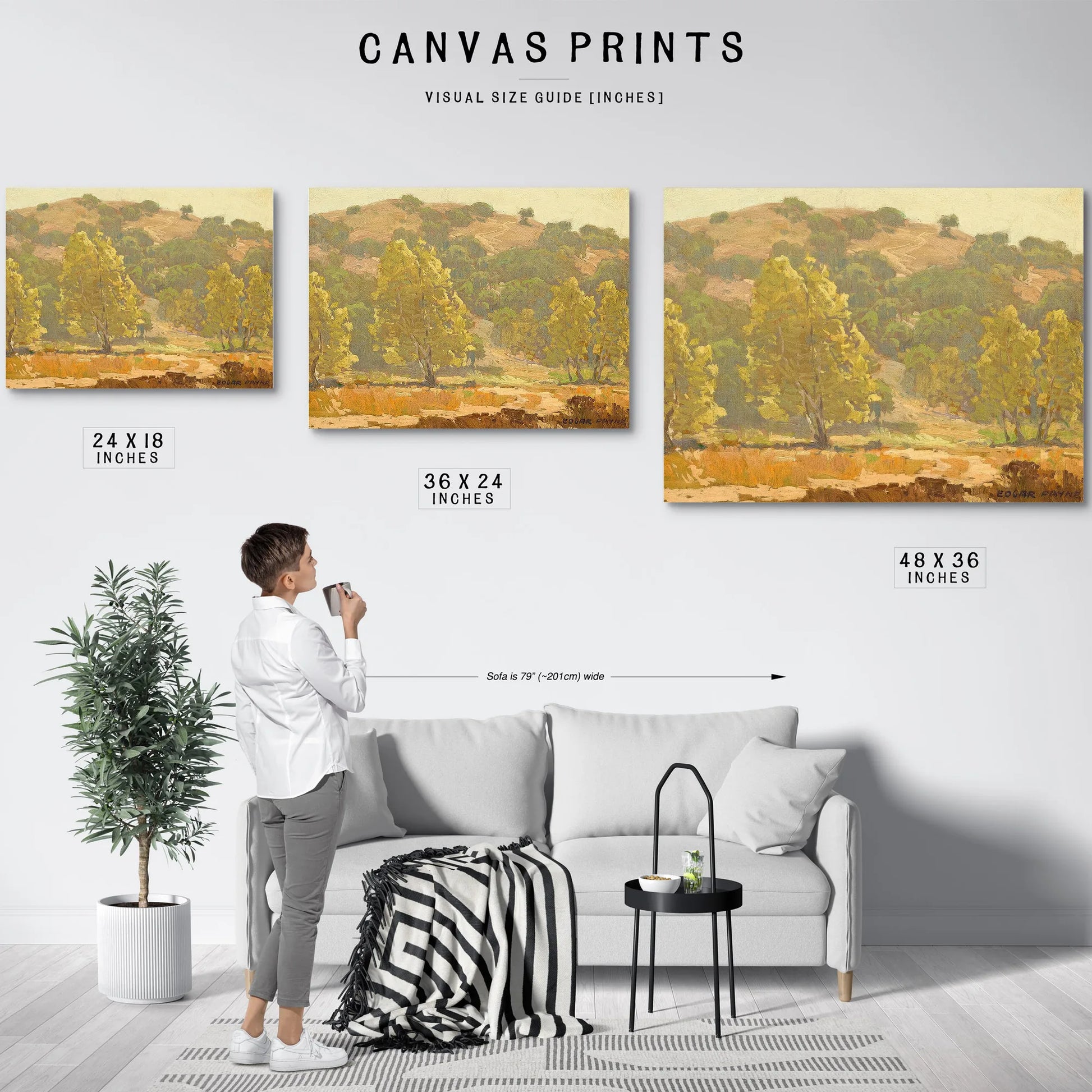 Laguna Canyon By Edgar Payne Fine Art Print