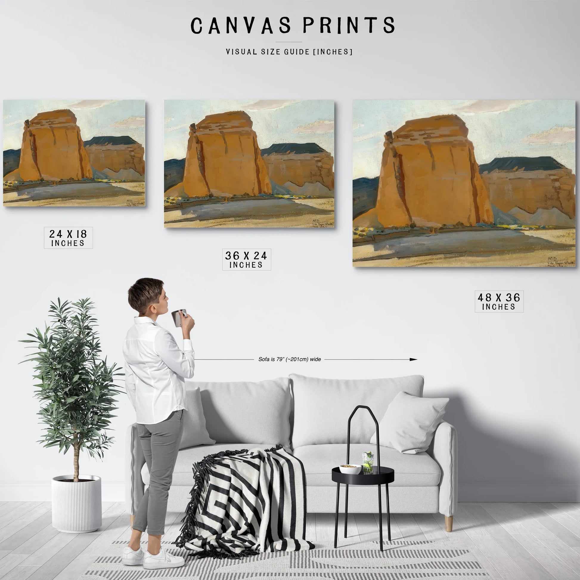 Buttes At Las Vegas Wash By Maynard Dixon Fine Art Print