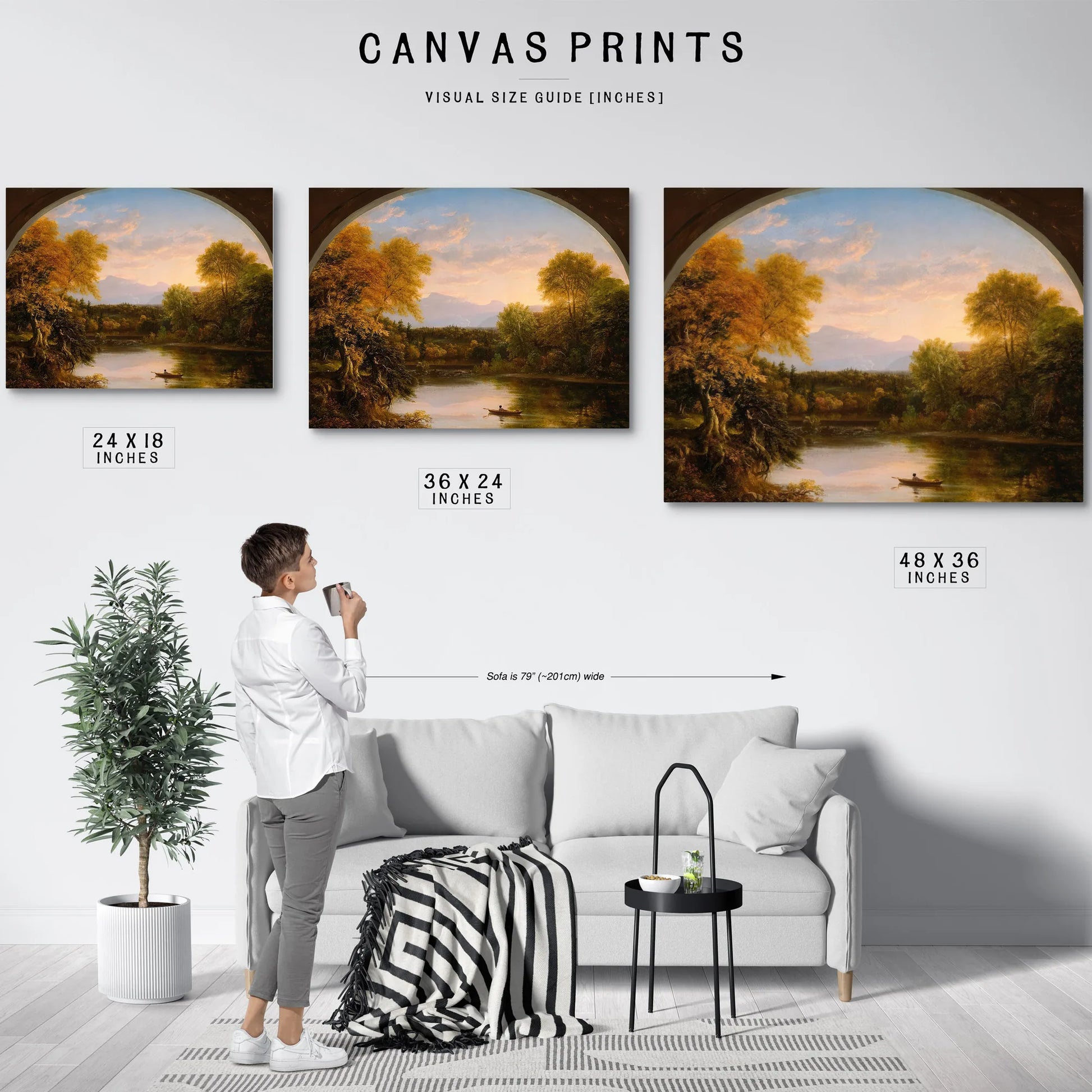 Sunset In The Catskills By Thomas Cole Fine Art Print