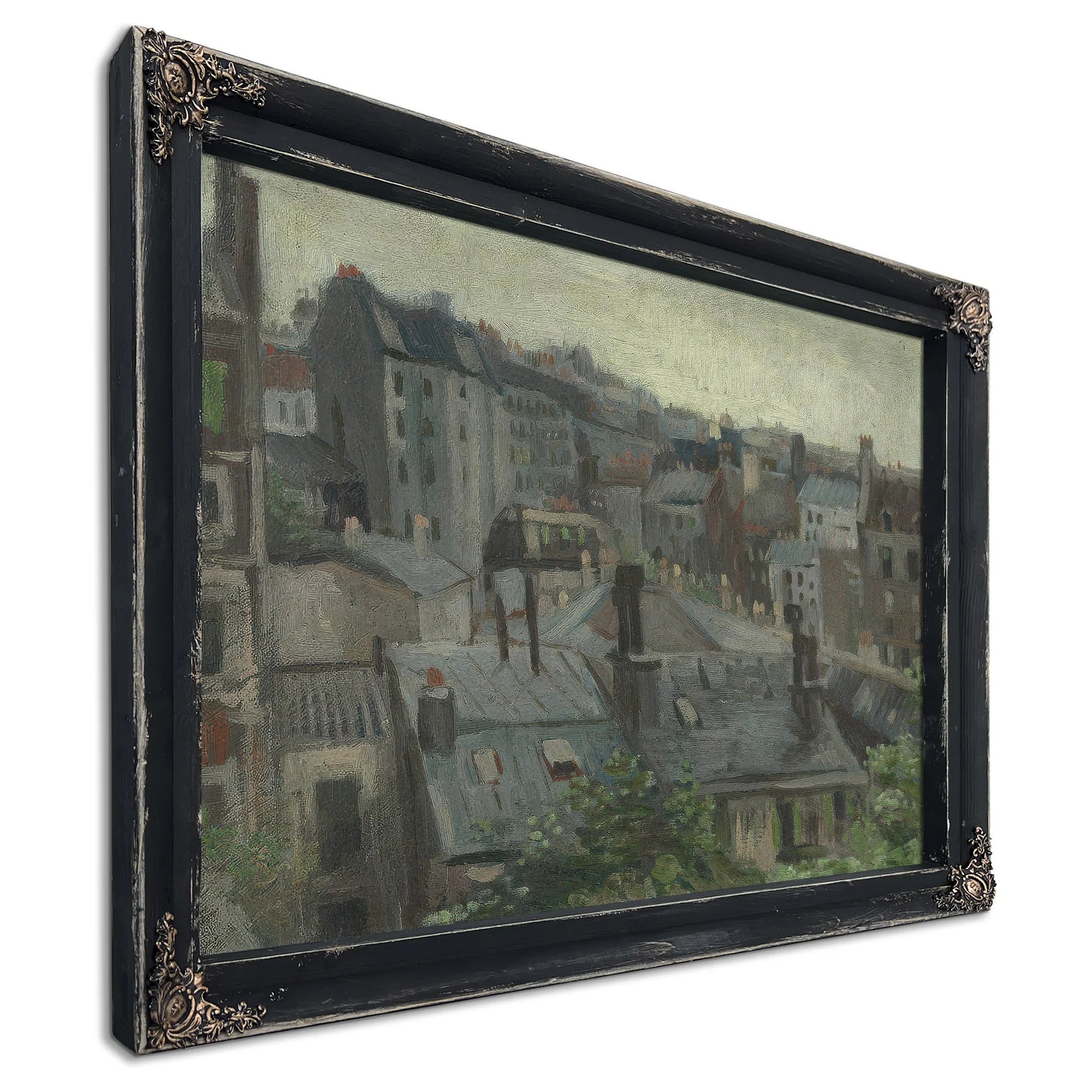 View From Vincent's Studio By Vincent Van Gogh Fine Art Print