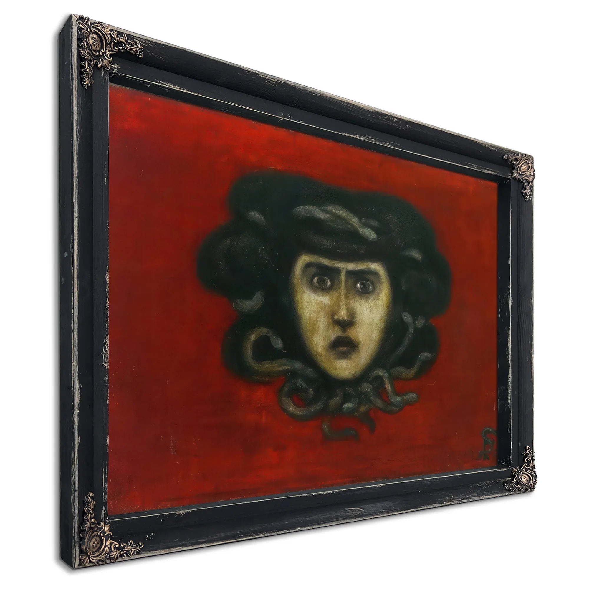 Head Of Medusa By Florine Stettheimer Fine Art Print
