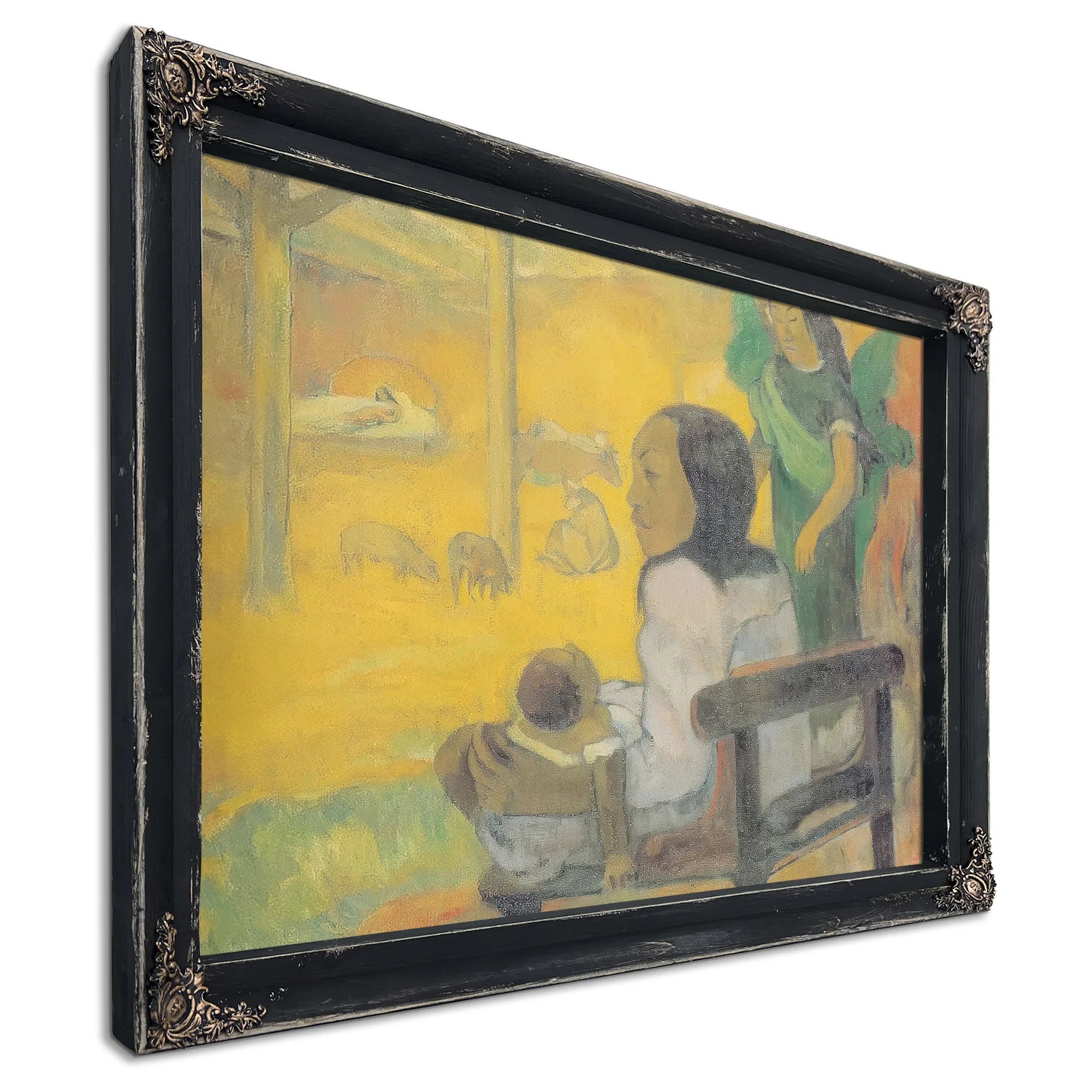 Be Be ( The Nativity) By Paul Gauguin Fine Art Print