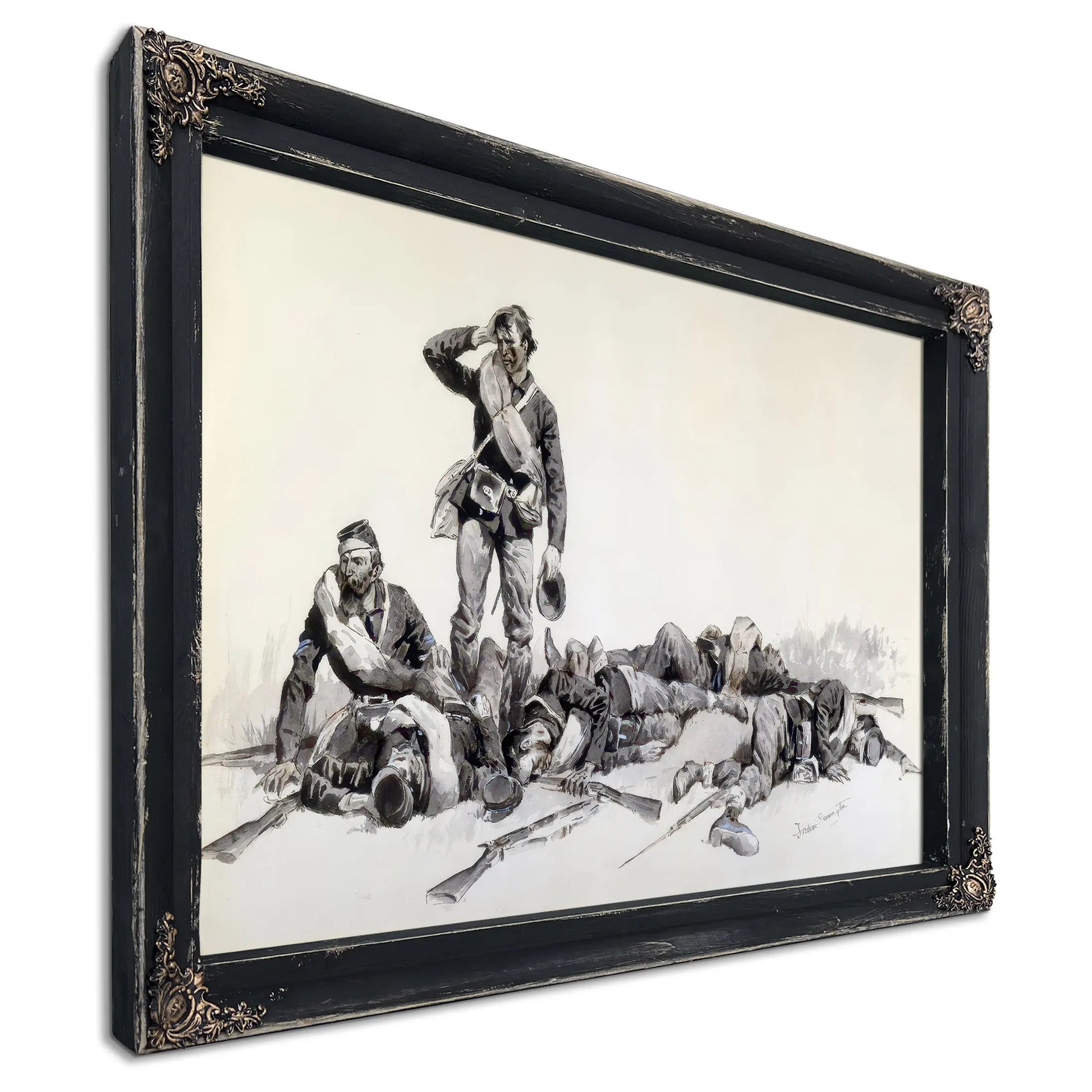 After The Battle by Frederic Remington