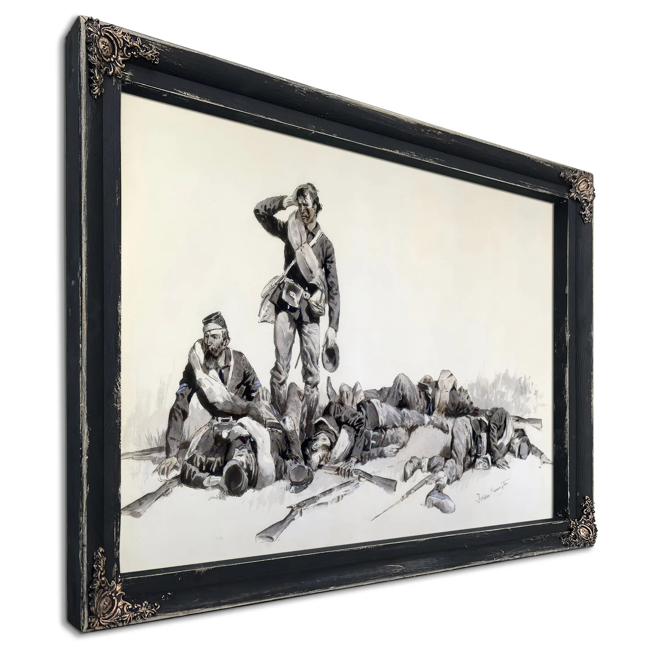 After The Battle by Frederic Remington