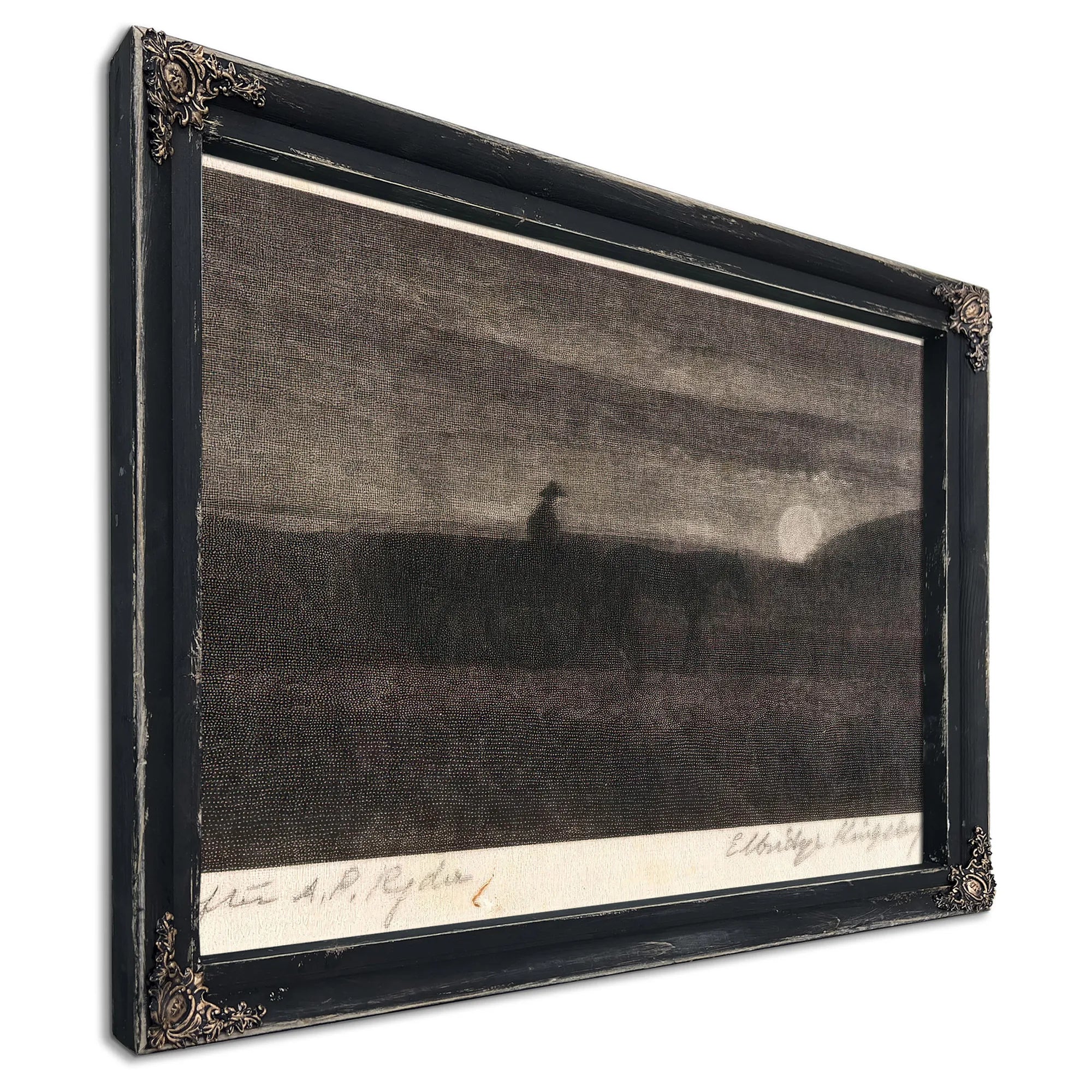 Plodding Homeward By Albert Pinkhamryder Fine Art Print