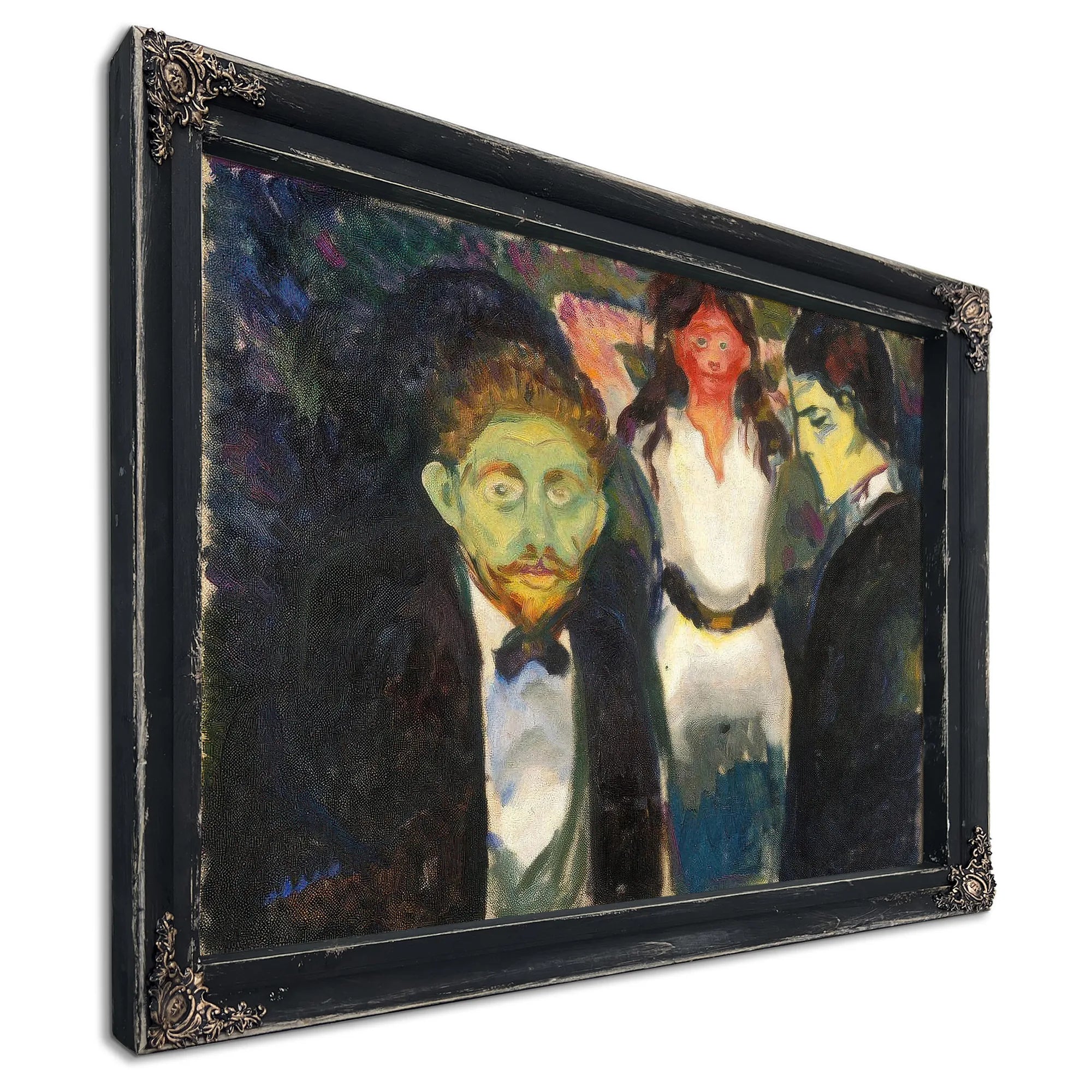 Jealousy 1907 By Edvard Munch Fine Art Print