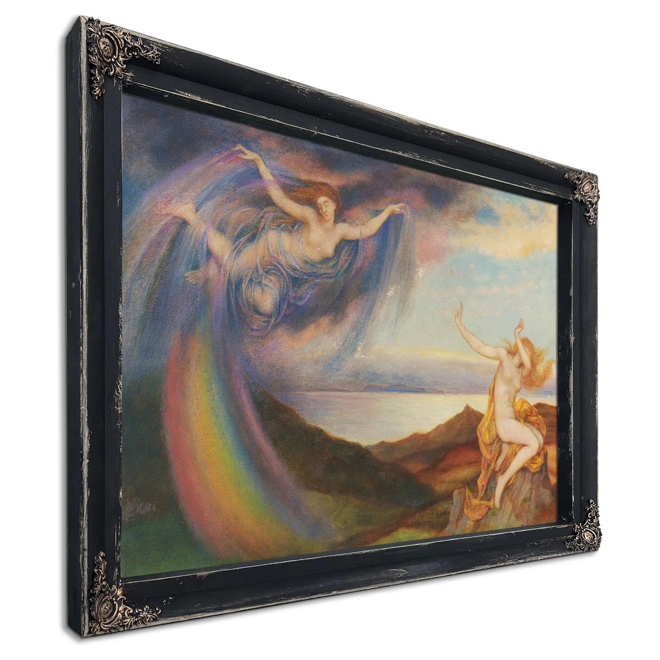 Sunbeam And Summer Shower by Evelyn De Morgan