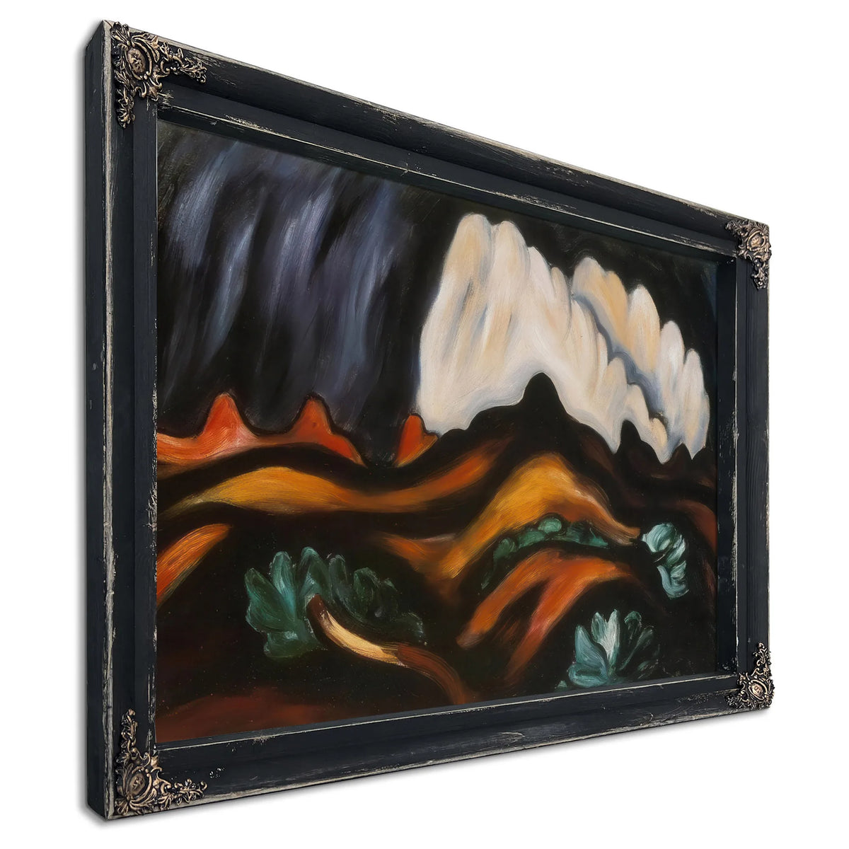 New Mexico Recollections Storm By Marsden Hartley Fine Art Print
