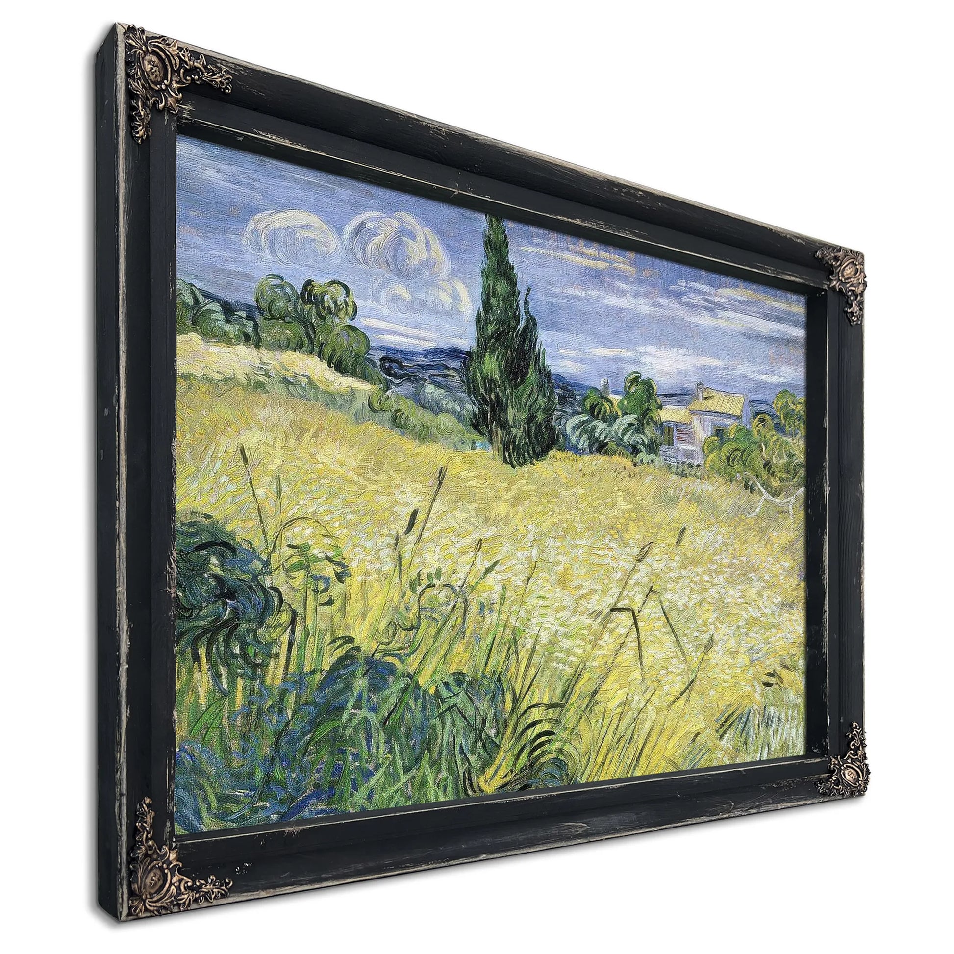 Landscape With Green Corn By Vincent Van Gogh Fine Art Print