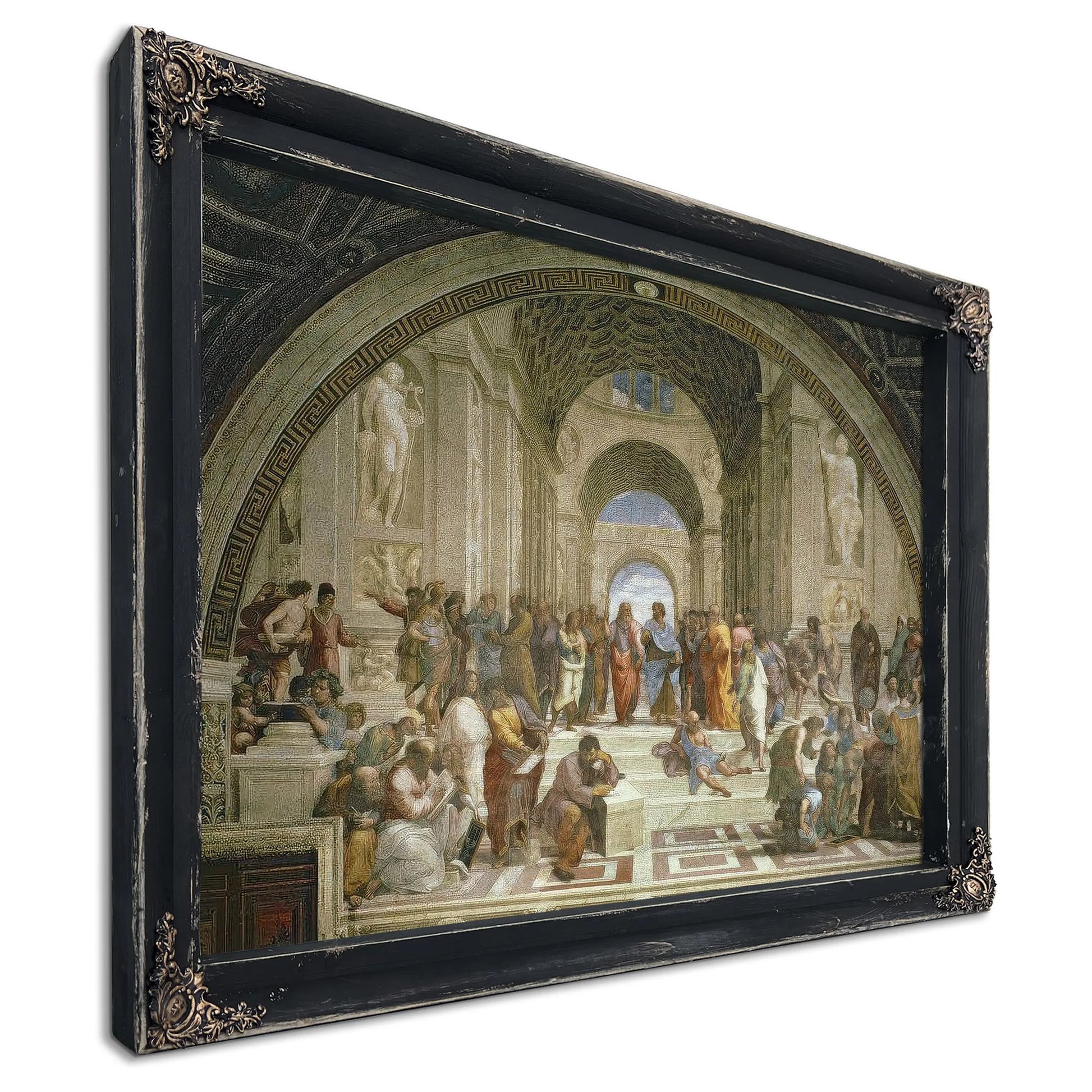 School Of Athens From The Stanza Della Segnatura By Raphael Fine Art Print