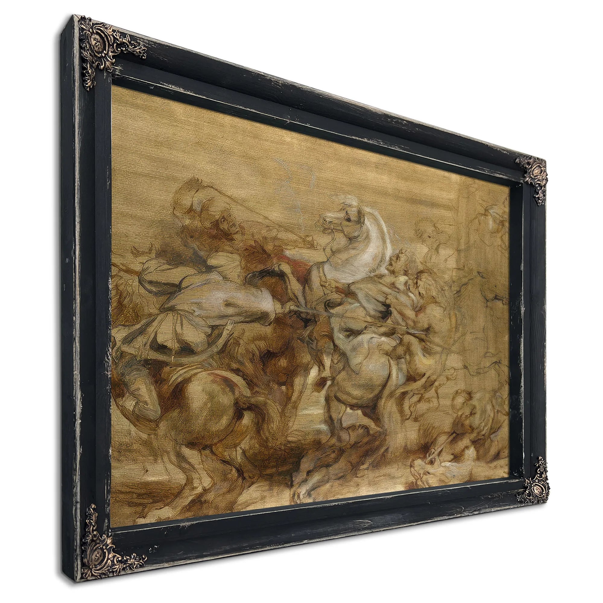 Peter Paul Rubens Sketch For The Lion Hunt 1615 By Peter Paul Rubens Fine Art Print