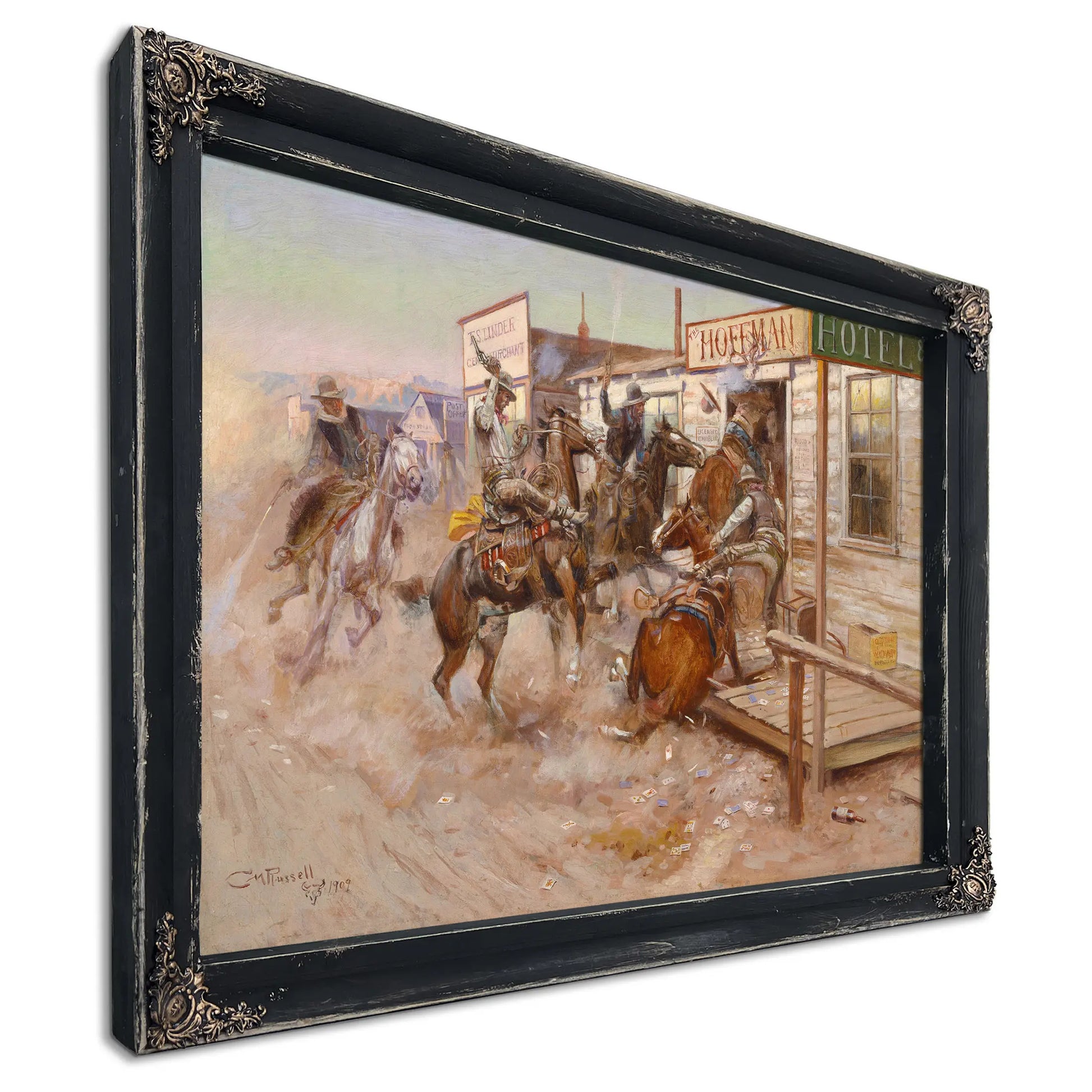 In Without Knocking by Charles Marion Russell