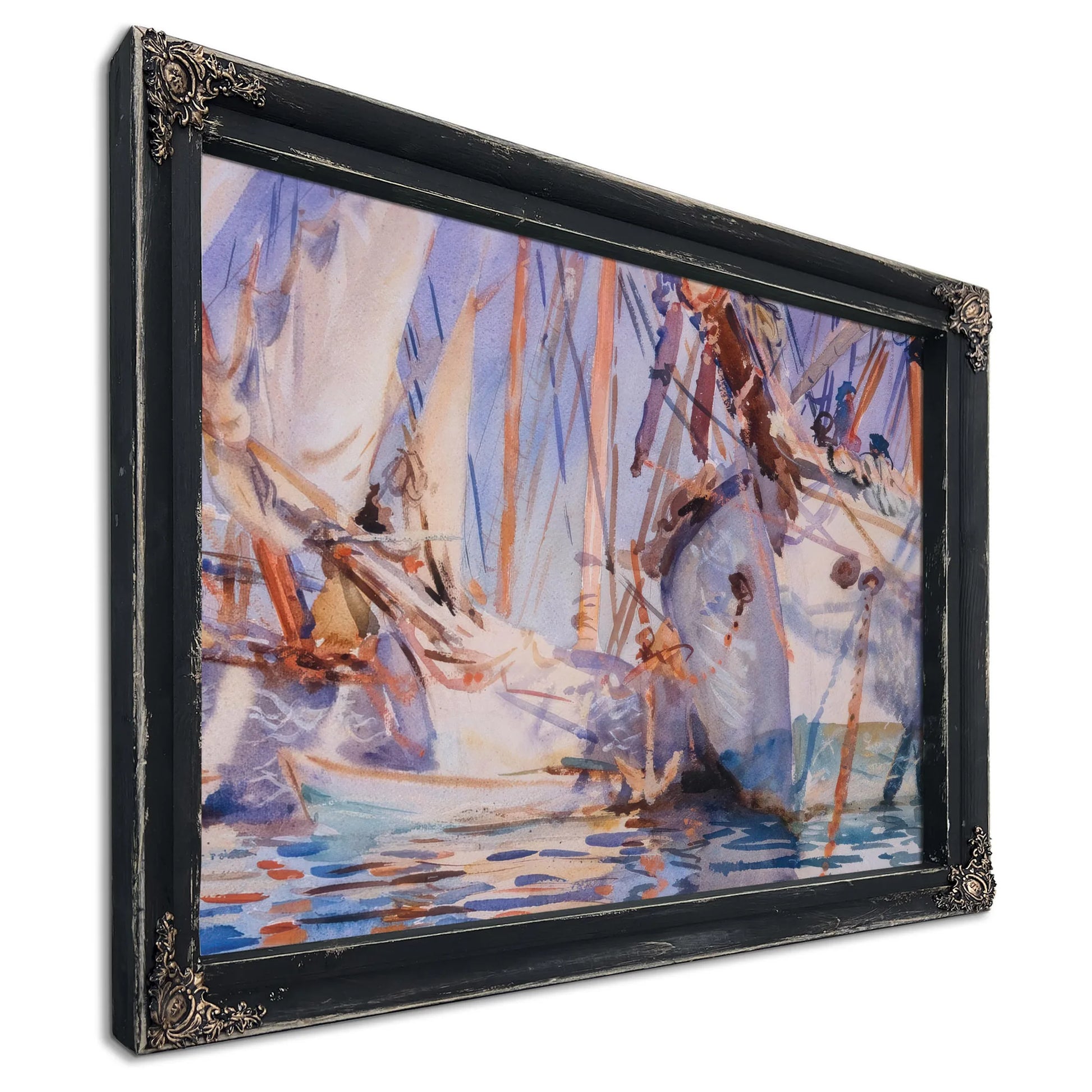 White Ships By John Singer Sargent Fine Art Print