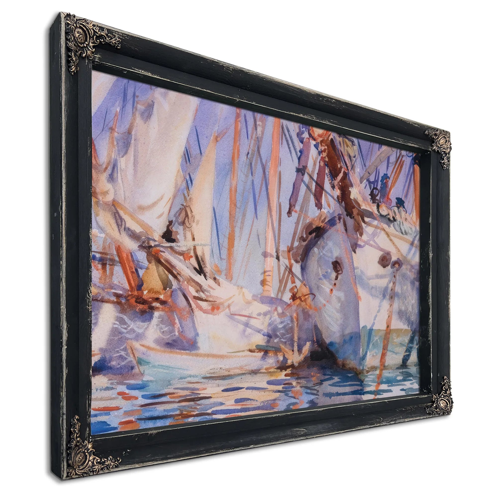 White Ships By John Singer Sargent Fine Art Print