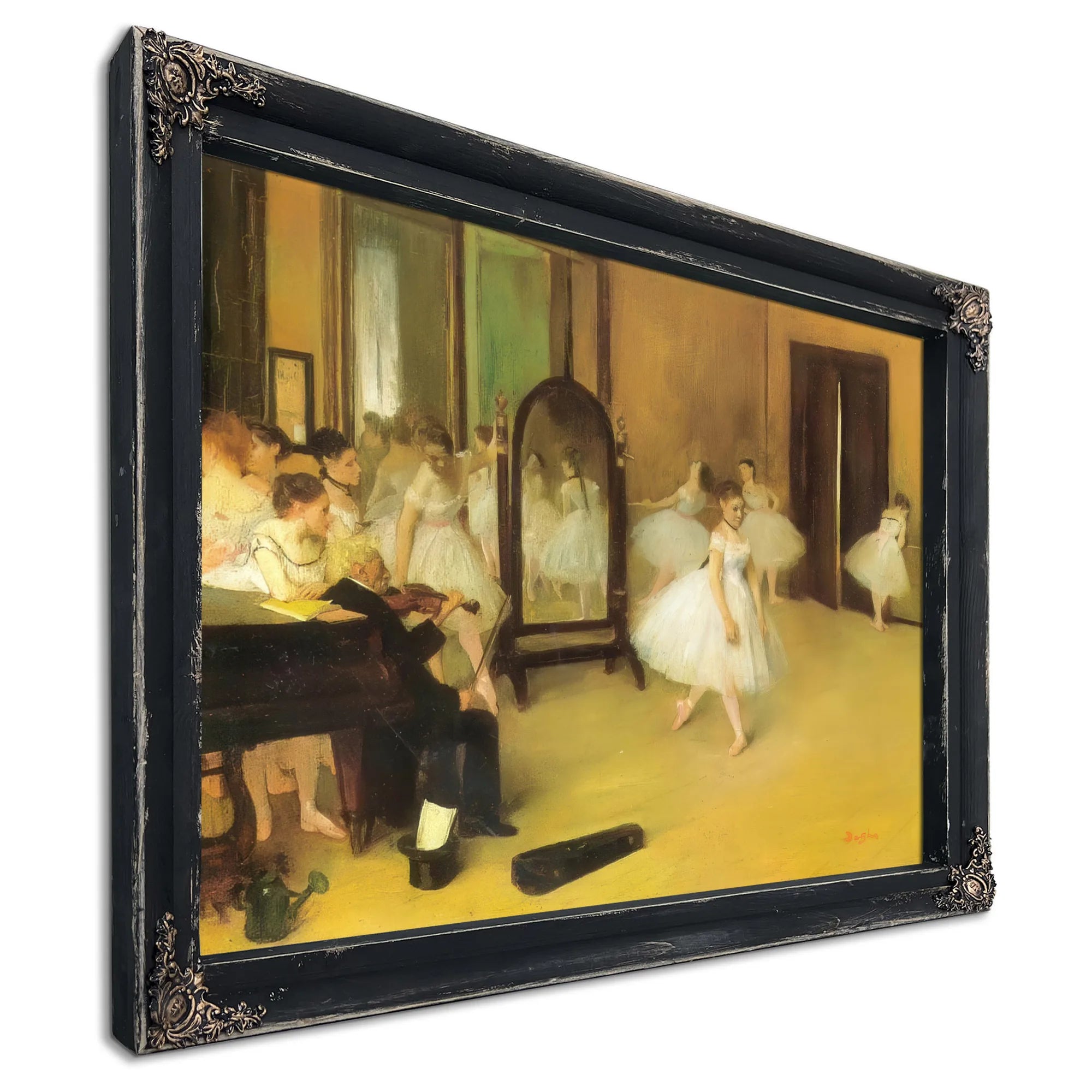 Dance Class By Edgar Degas Fine Art Print